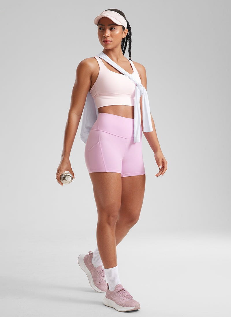 Butterluxe Pocket Yoga Shorts 3''