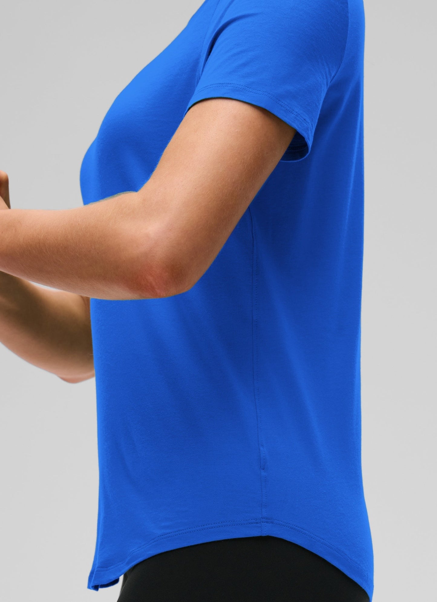 Pima Cotton Round Neck Short Sleeve