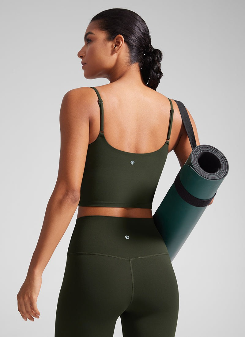 Butterlift® Built in Bra Cropped Tank