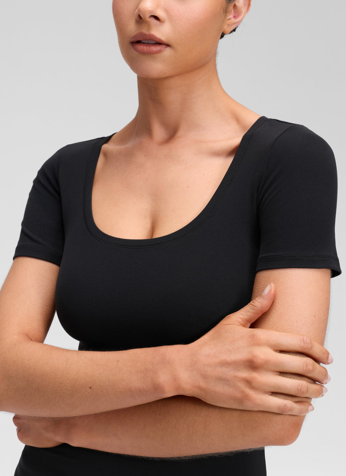 Softembrace U Neck Tight Fit Short Sleeve