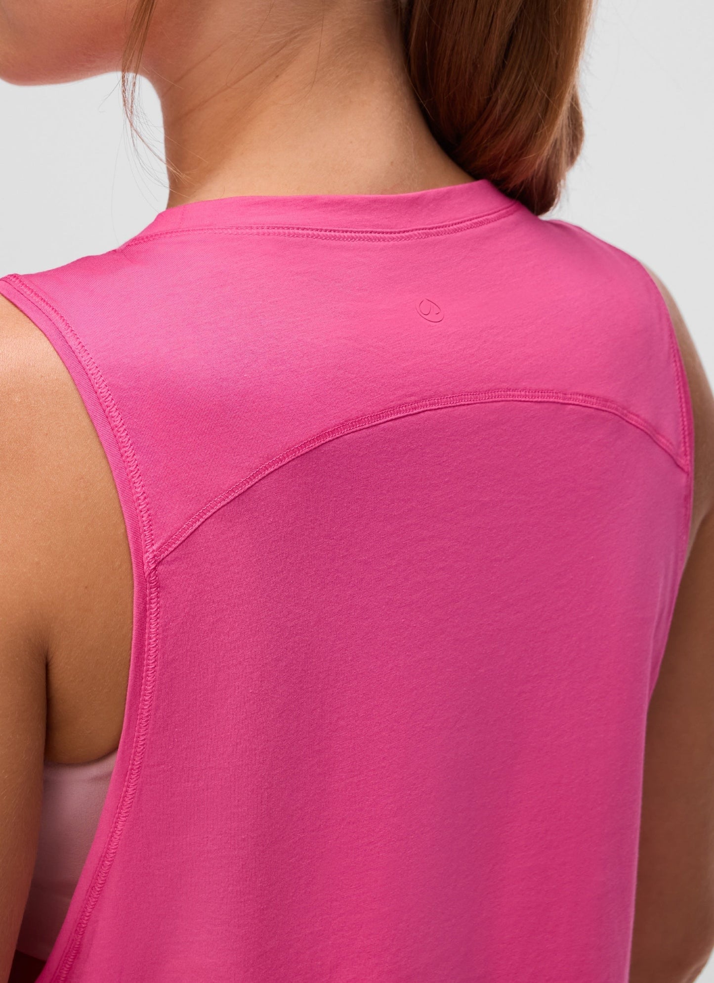 Pima Cotton Crop Deep Armhole Tank