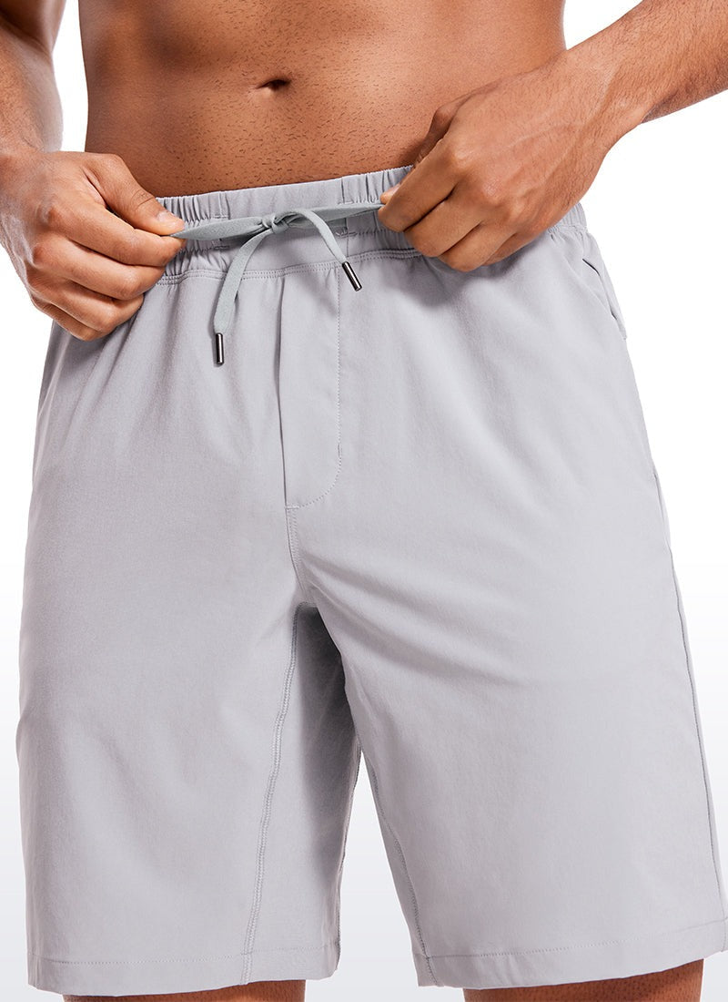 Feathery-Fit Linerless Athletic Shorts 9''