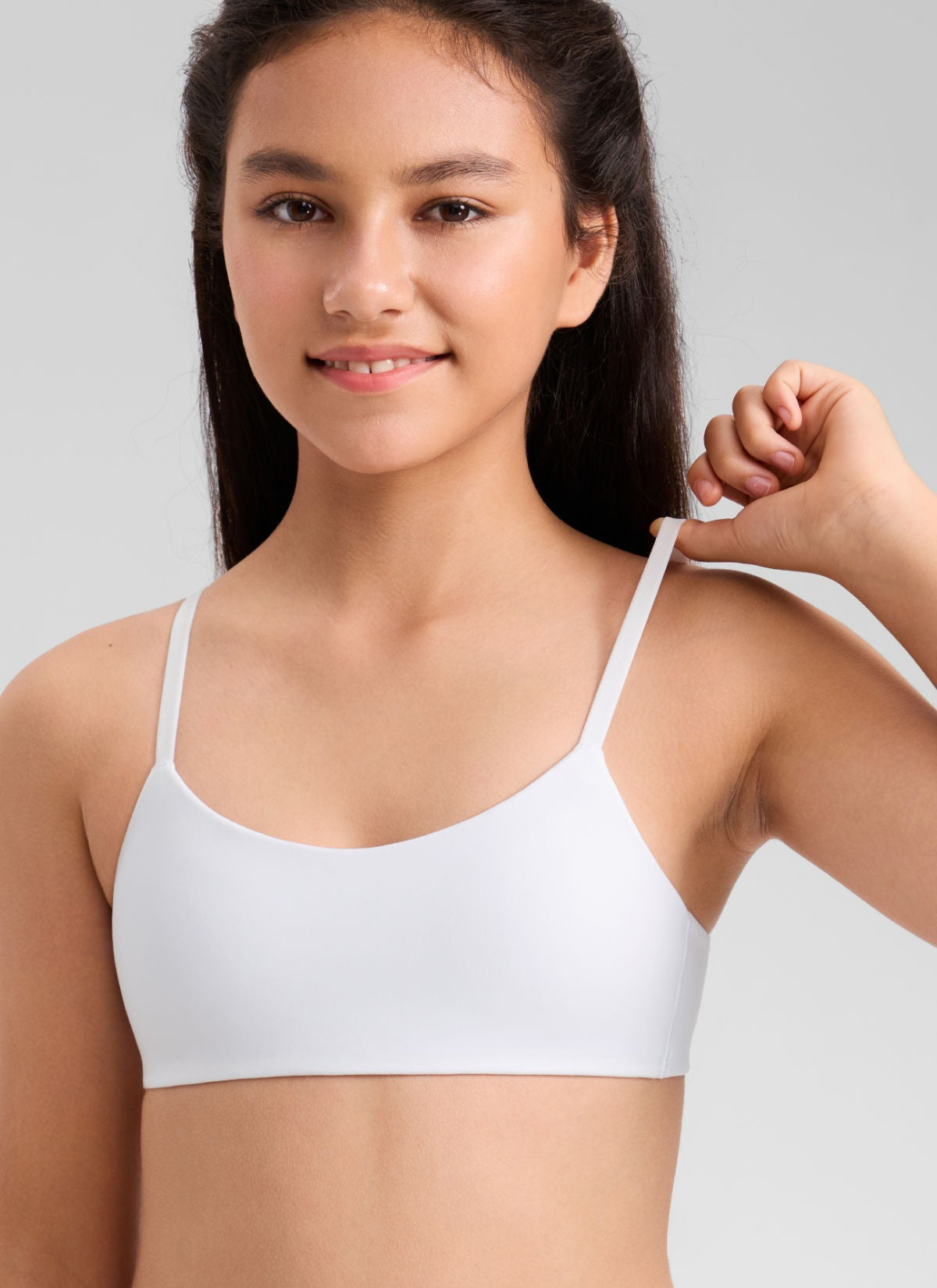 Girls Softhold Mold Adjustable Strap Bra
