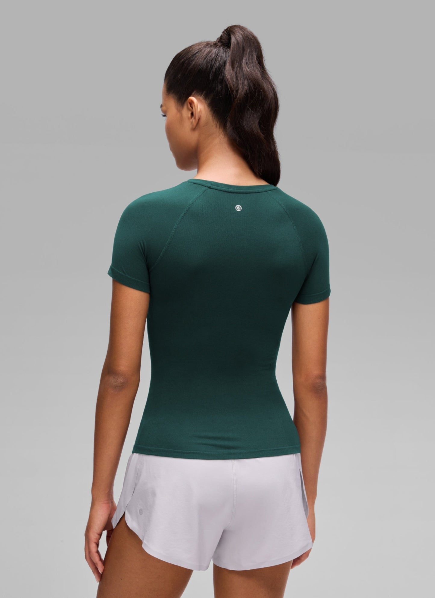 Seamless Crewneck Workout Short Sleeve