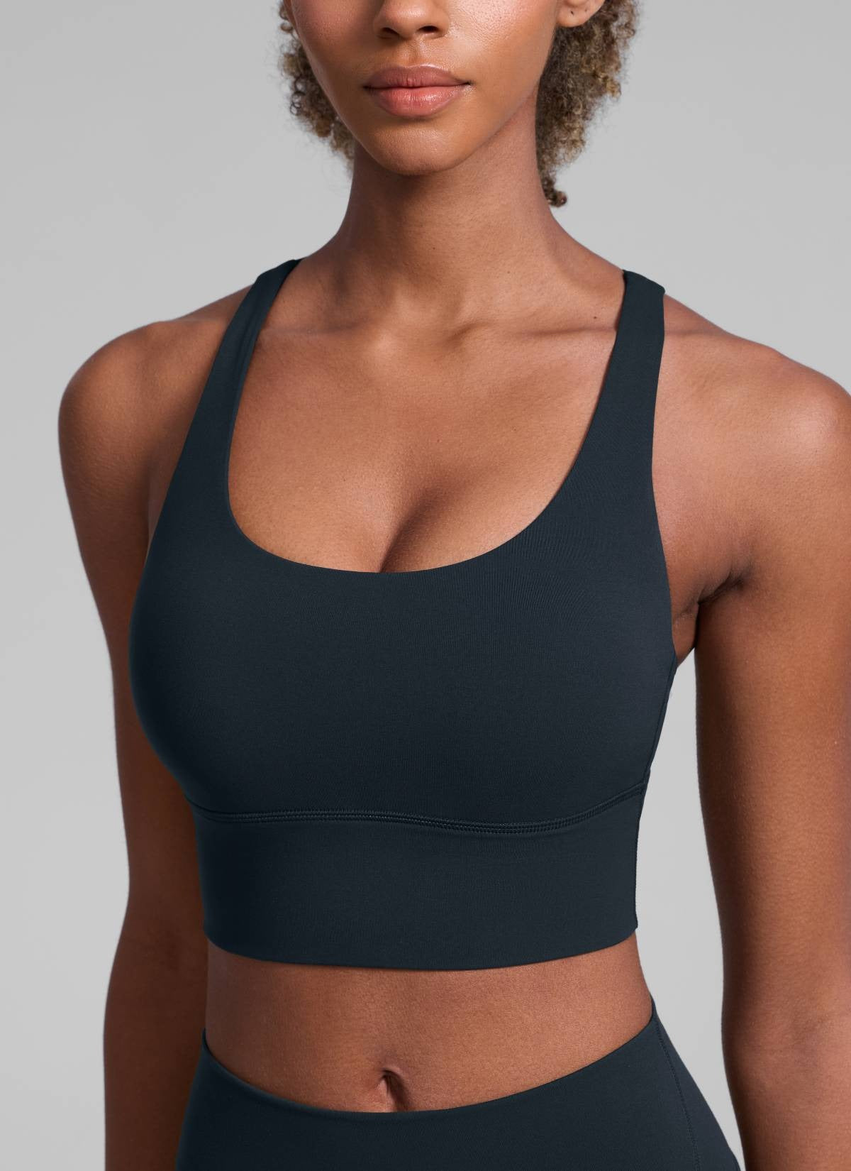Nakedfeel Longline Criss Cross Back Bra