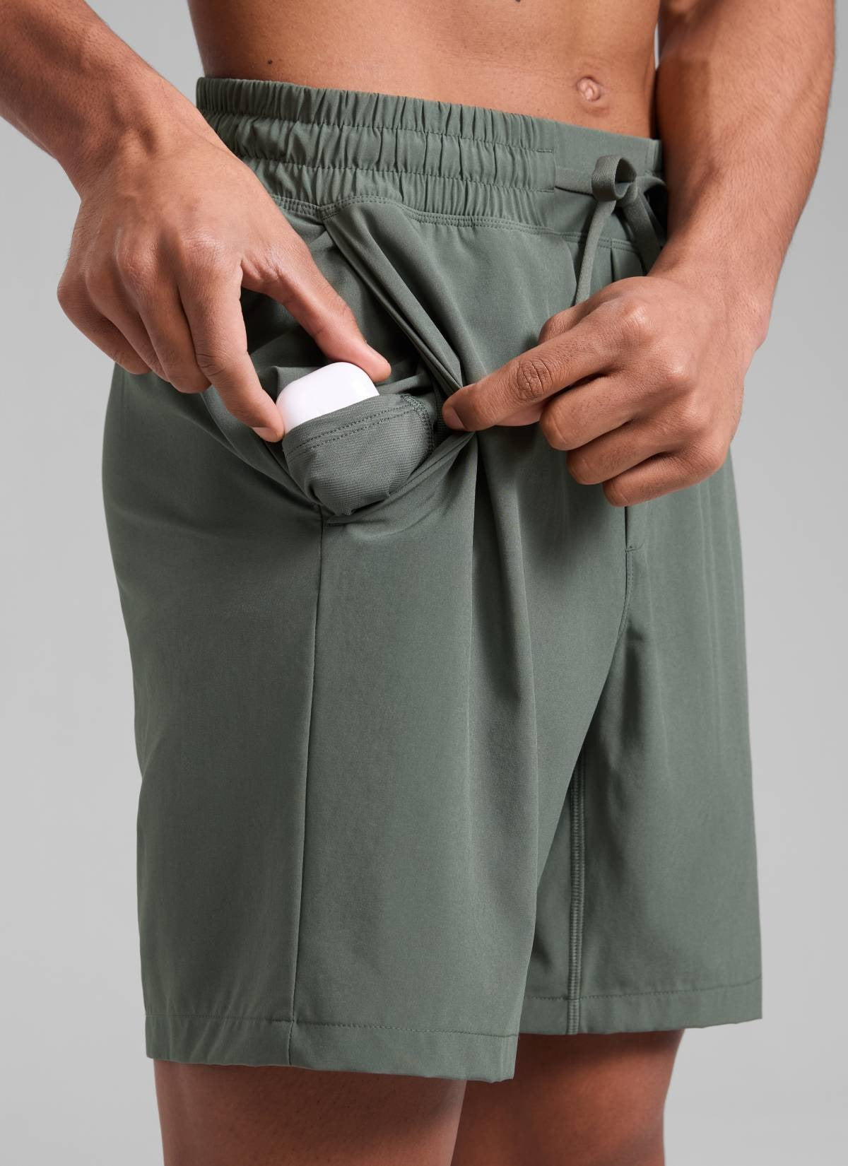 Feathery-Fit Athletic Shorts 7''- Linerless