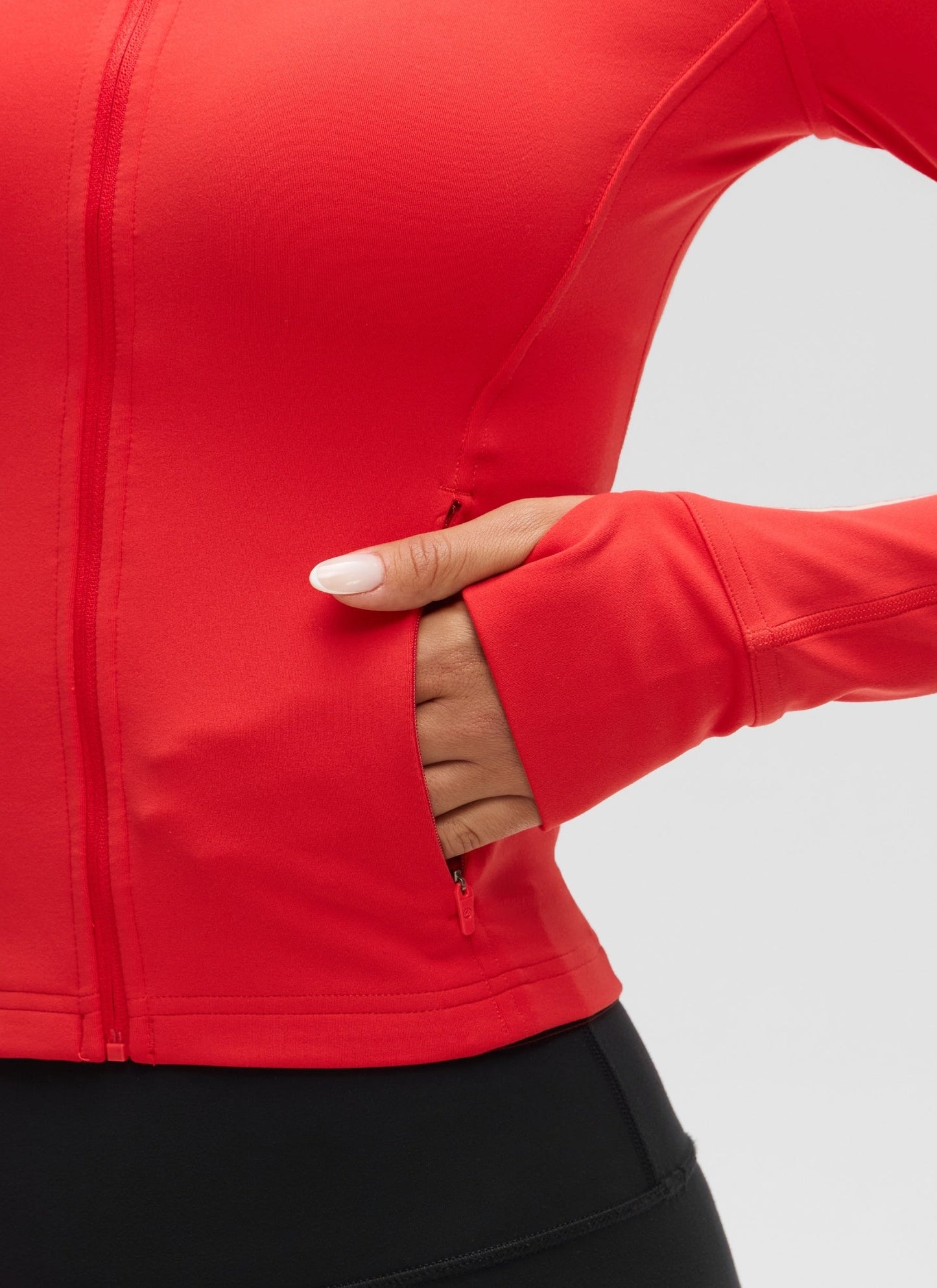Butterluxe Waist Length Full Zip Jacket