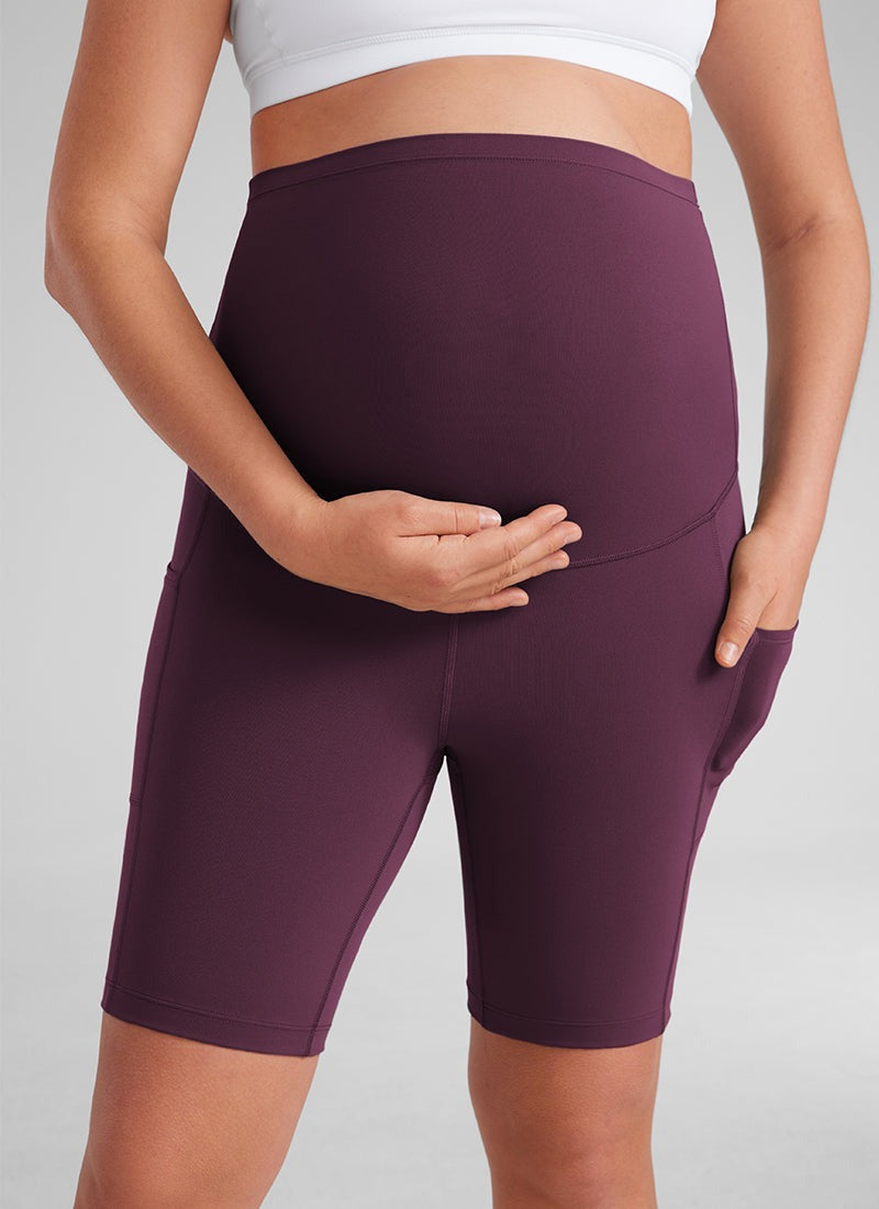 Butterluxe Maternity Pocket Shorts 8''