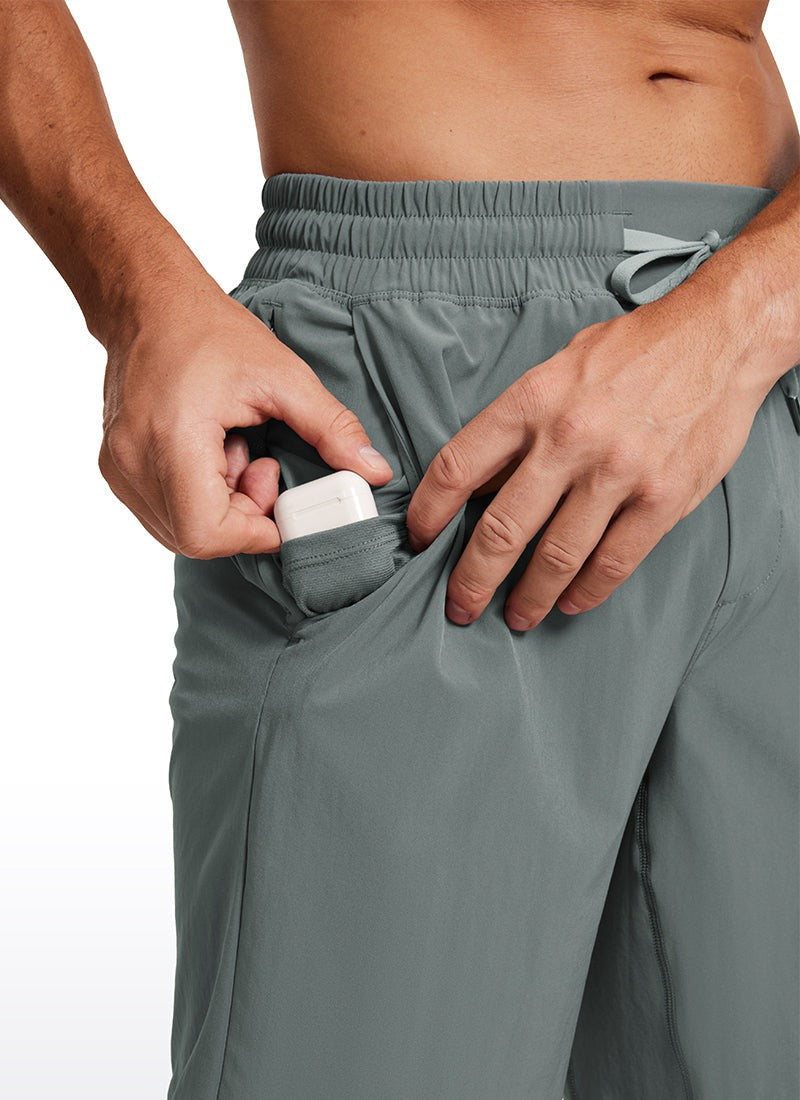 Feathery-Fit Linerless Athletic Shorts 9''