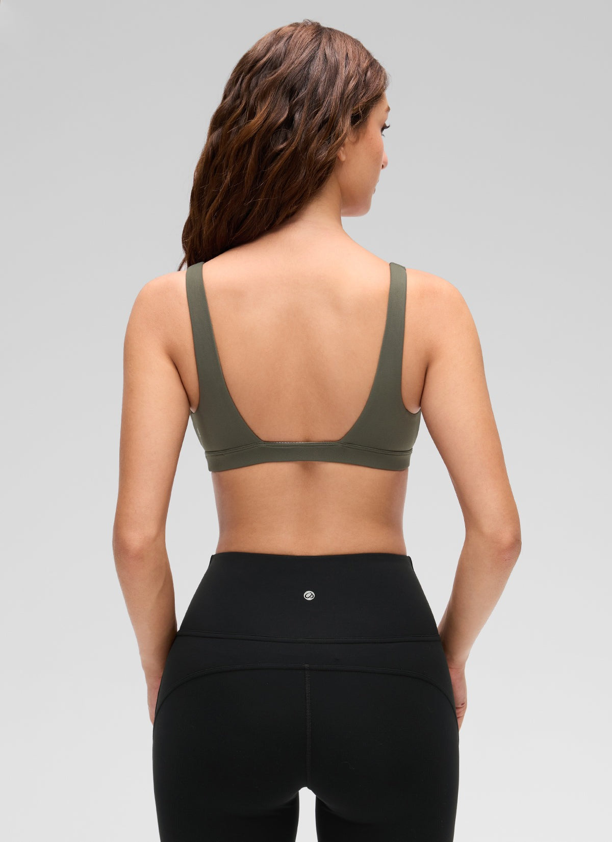Butterluxe Soft Double Lined V Neck Sports Bra
