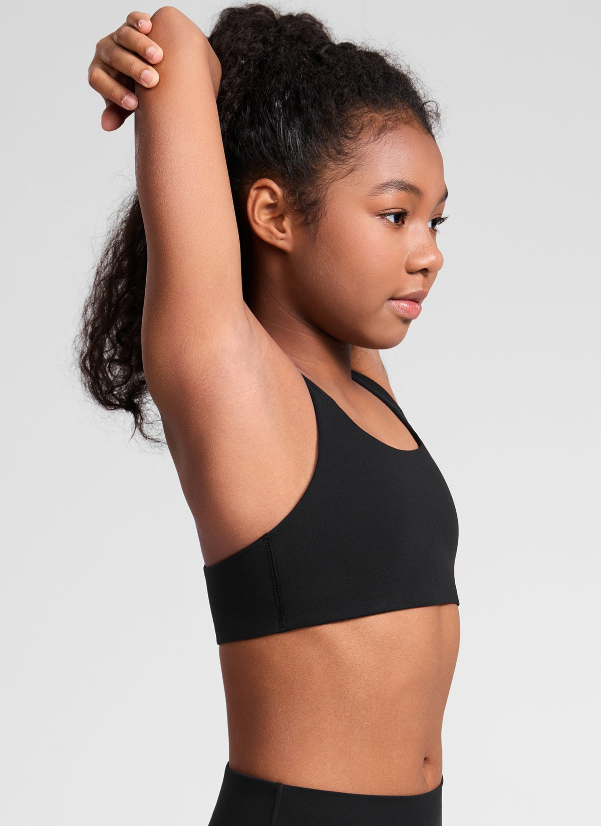 Girls Butterluxe U Neck Mold Sports Bra