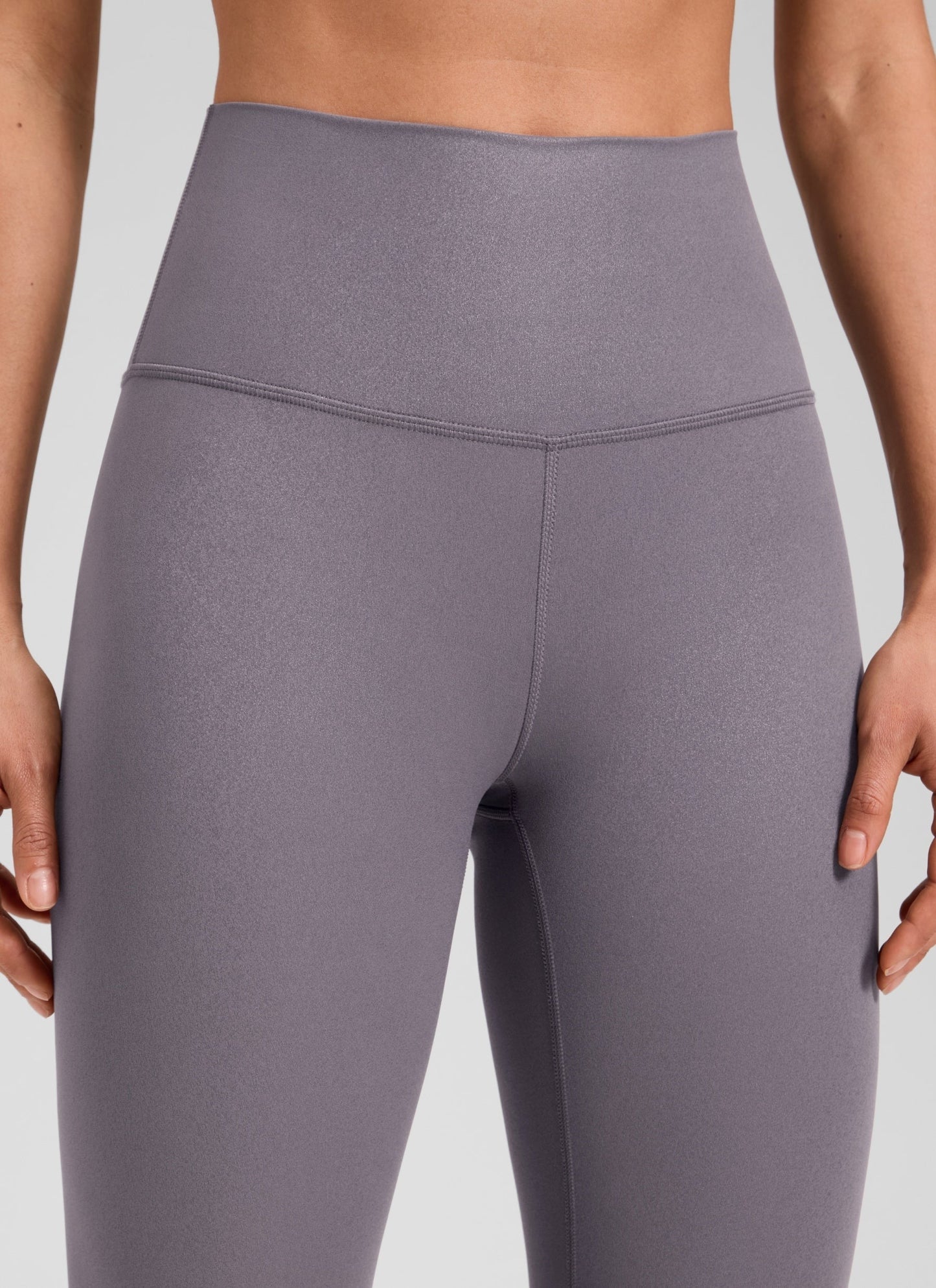 Matte Faux Leather Legging 25''
