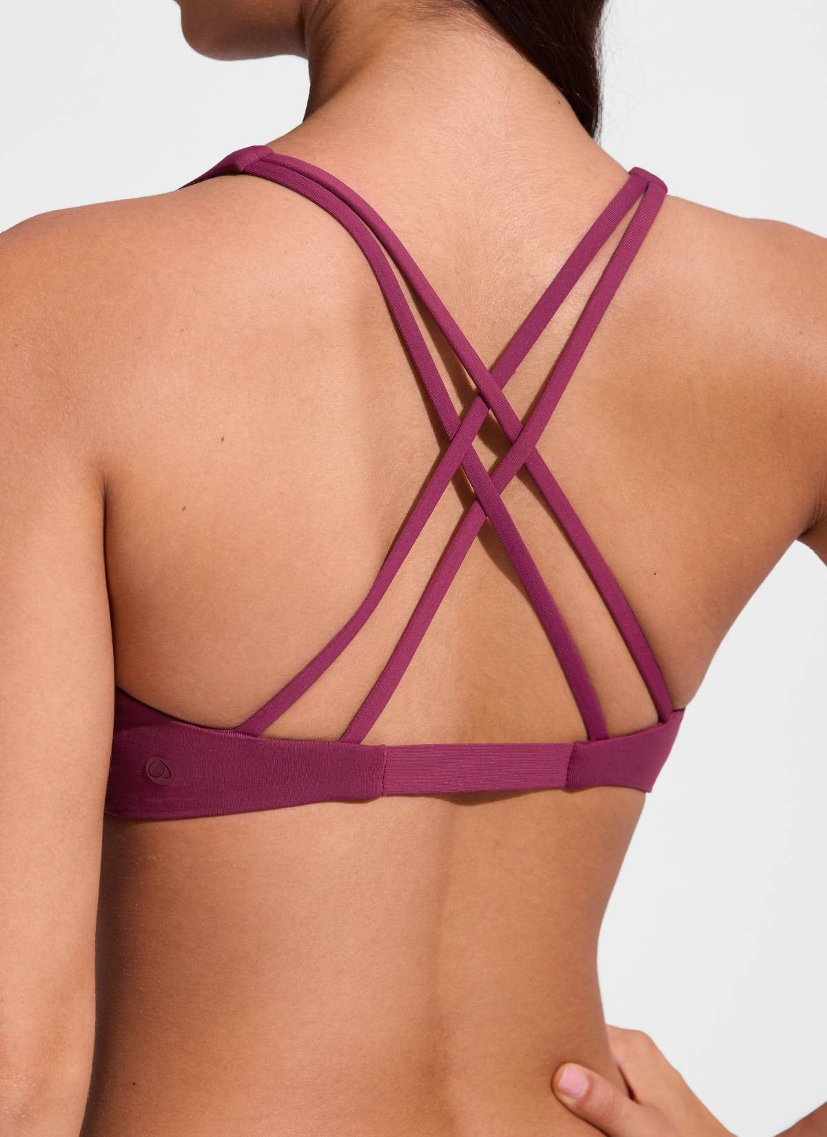 Sunshine Criss Cross Back Bikini Top