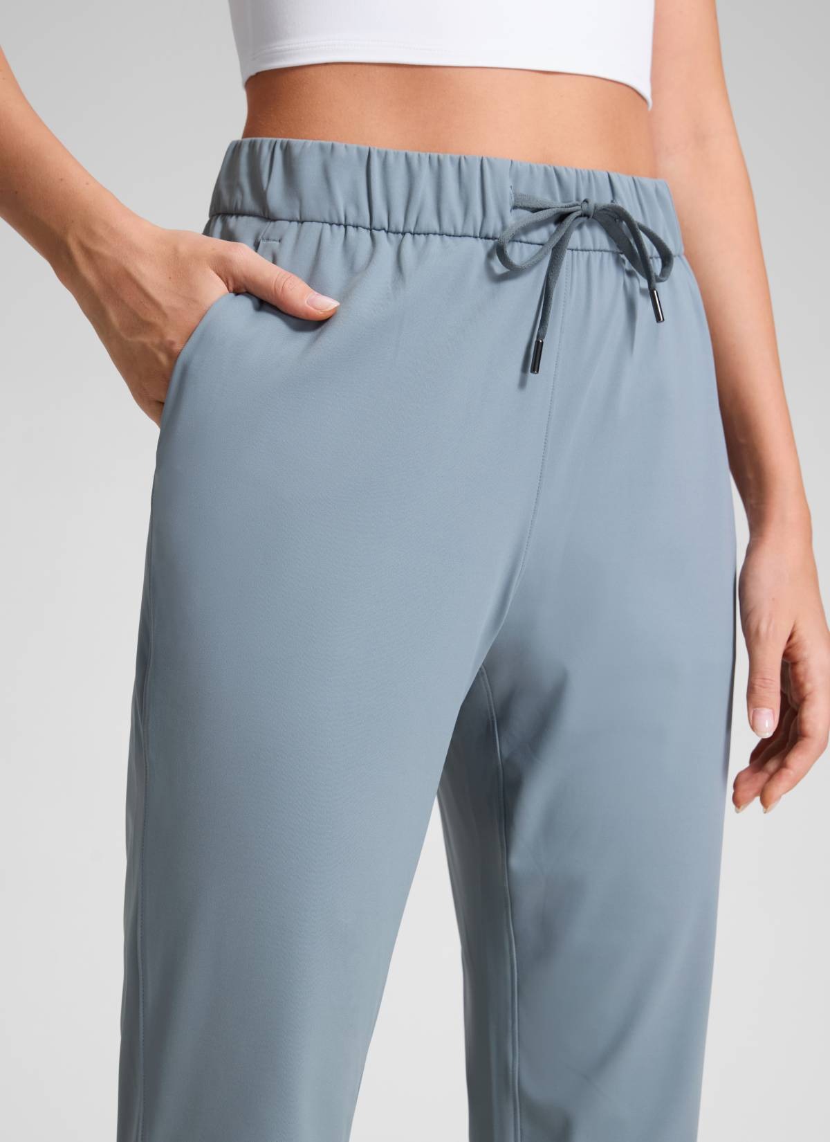 Stretch Drawstring 7/8 Pocket Pant 27''