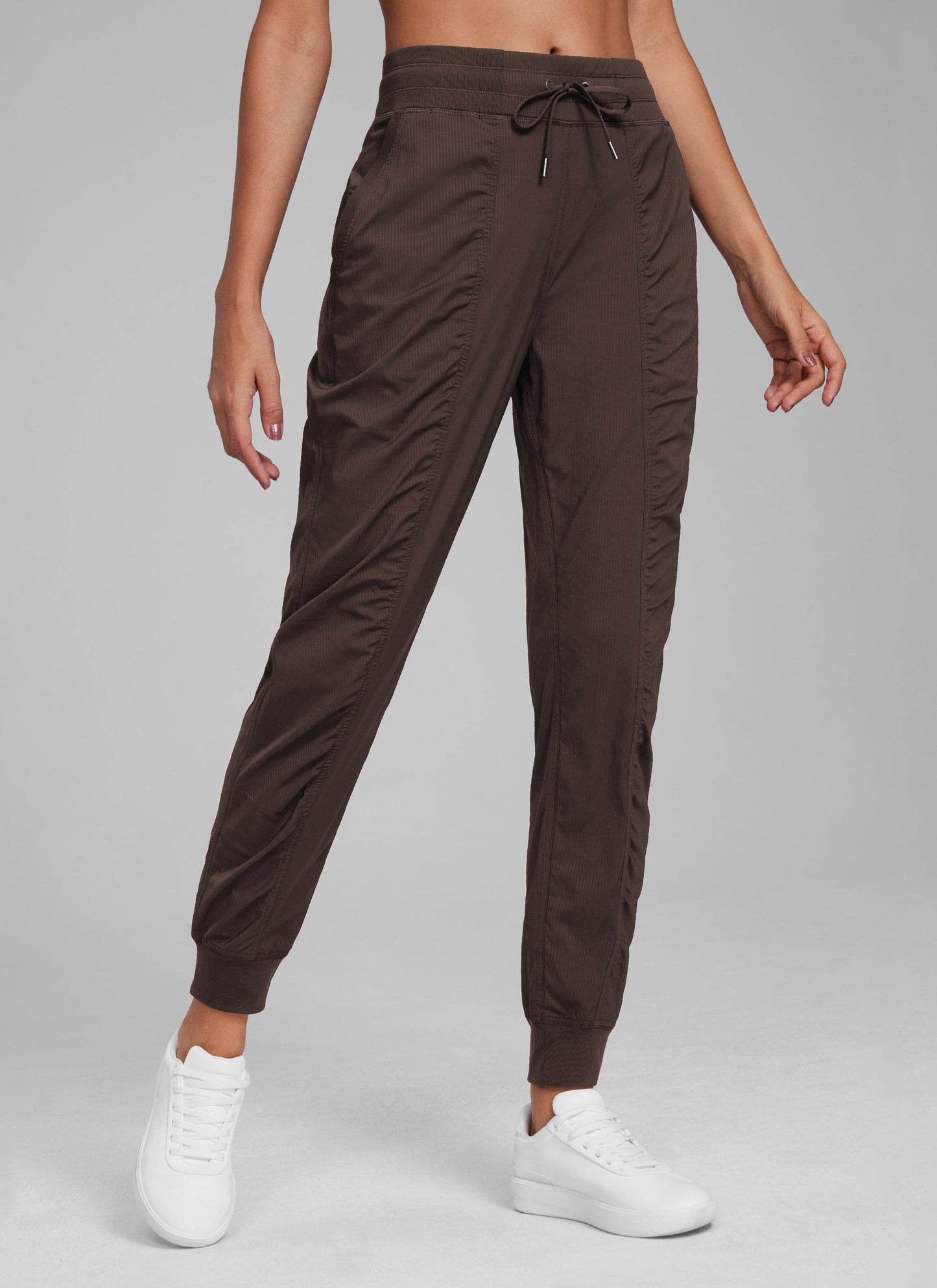 Striped Ruched Pocket Jogger 28''