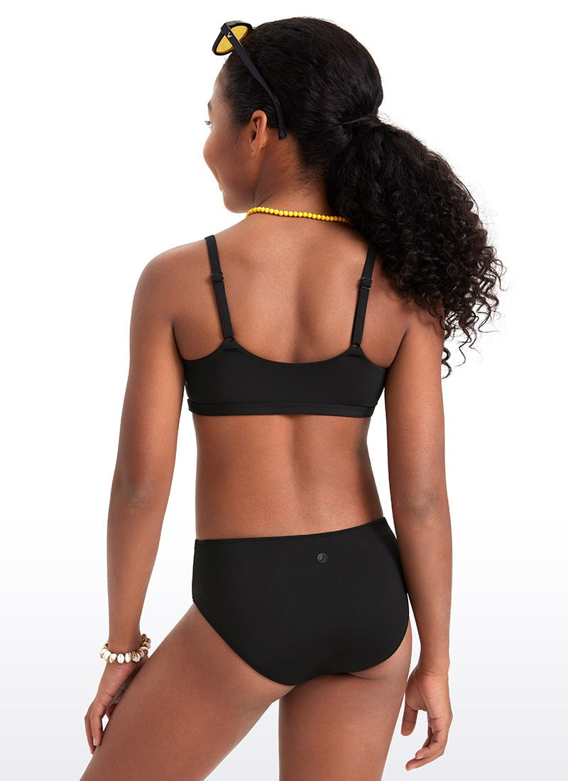 Girls Swimsuit 2 Piece Bikini Set