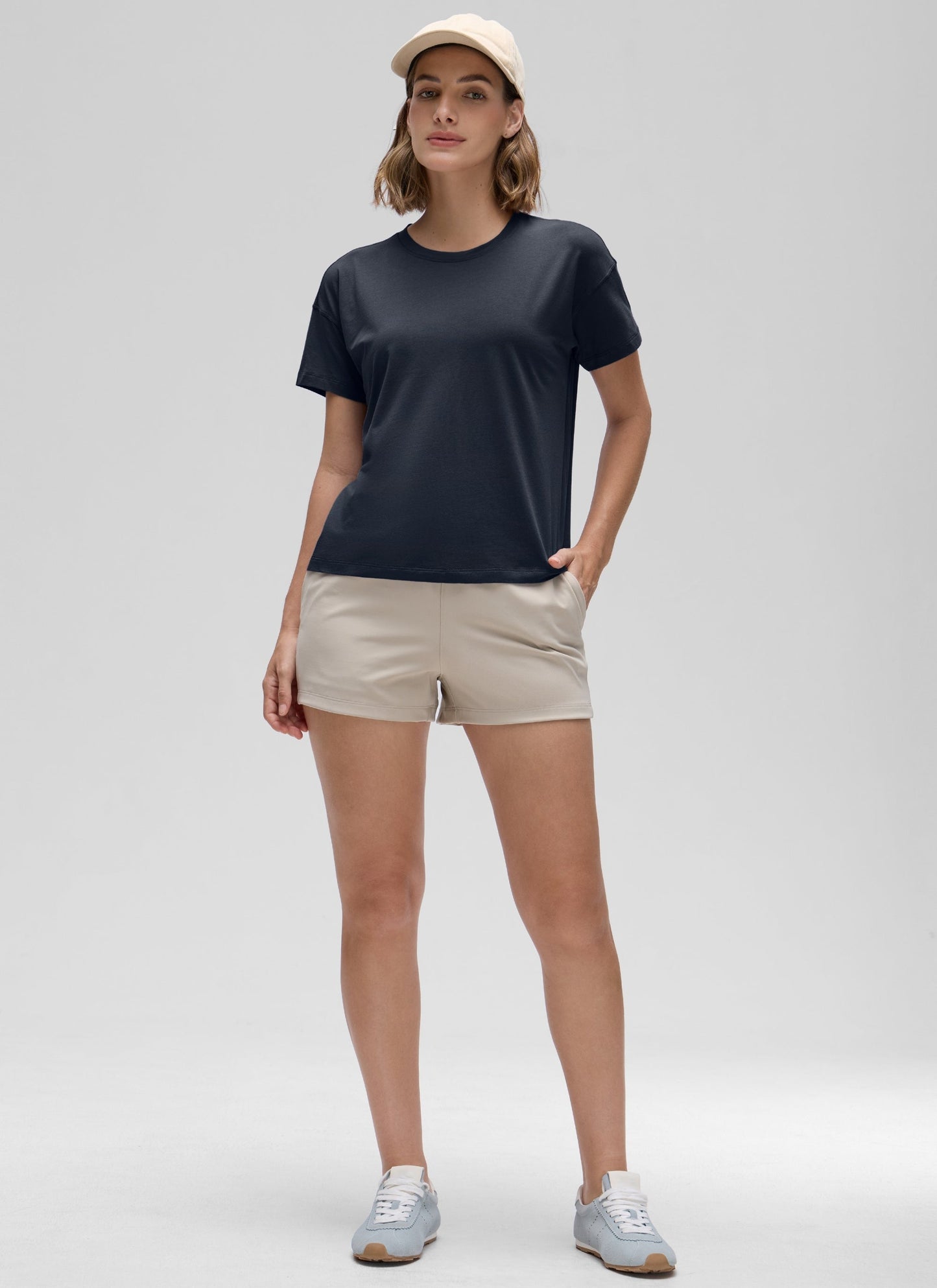 Pima Cotton Loose Fit Short Sleeve