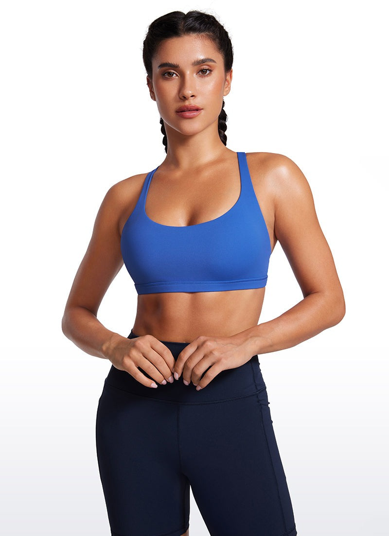 Nakedfeel Low Cut Strappy Bra (8 Straps)