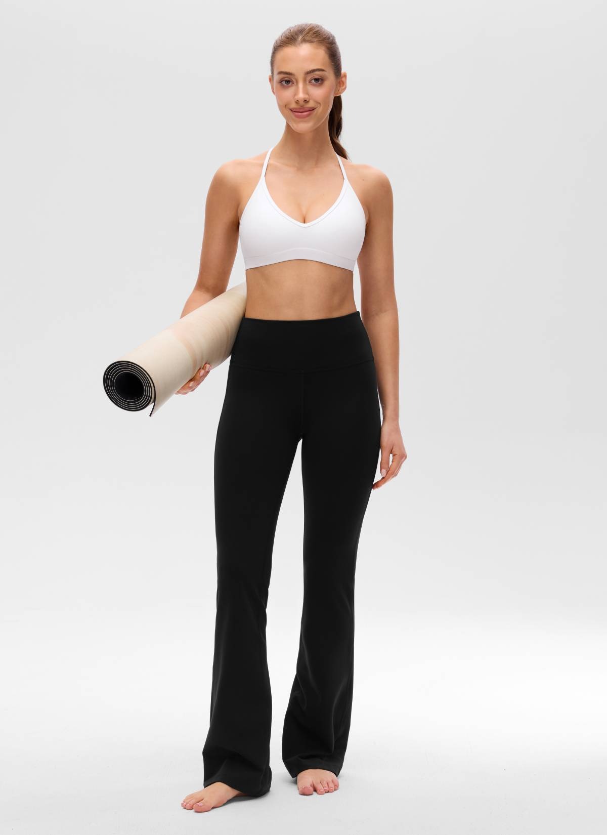 Butterluxe Soft Double Lined T Back Sports Bra