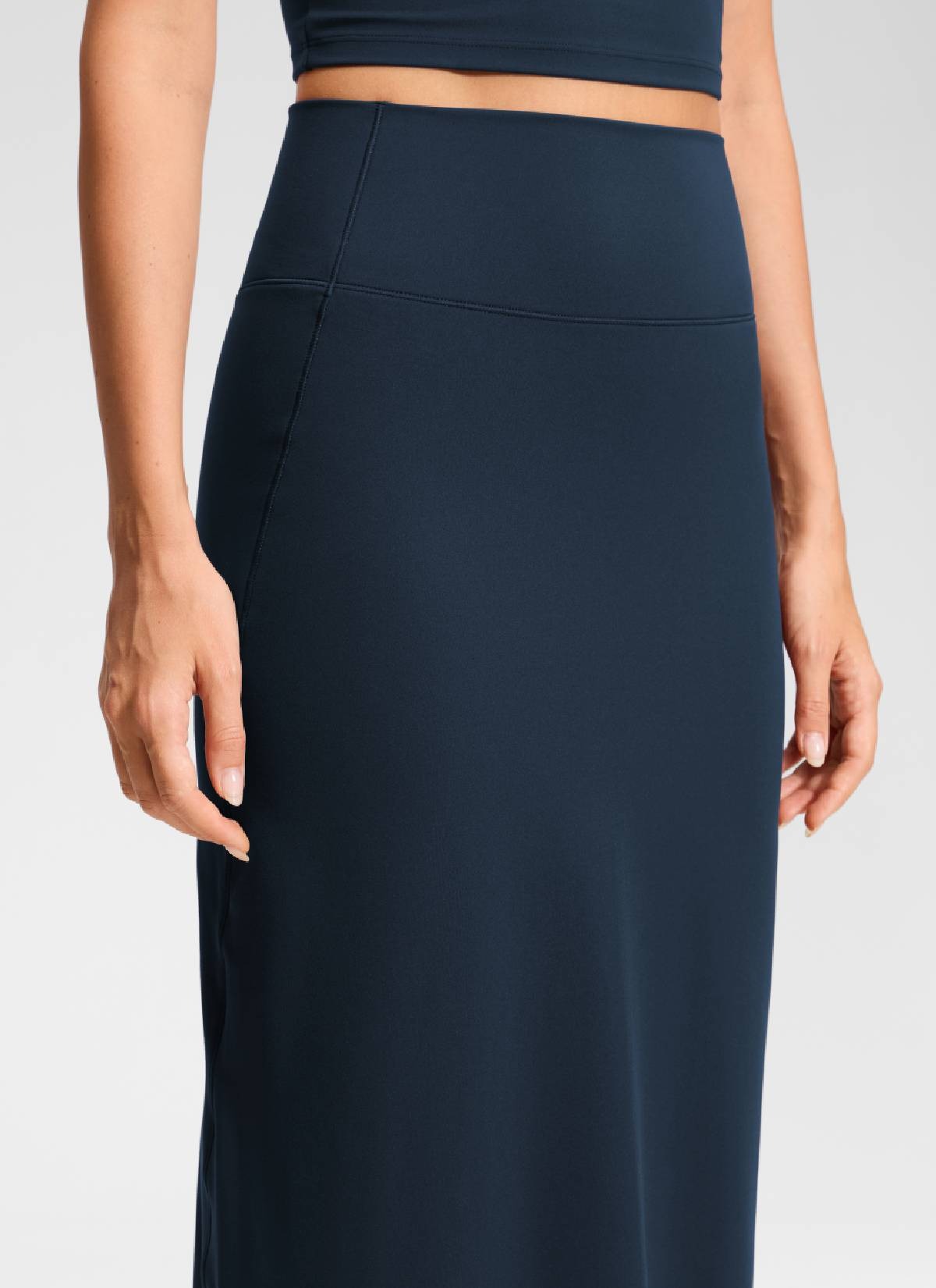 Butterlift® High Rise Back Slit Maxi Pencil Skirt