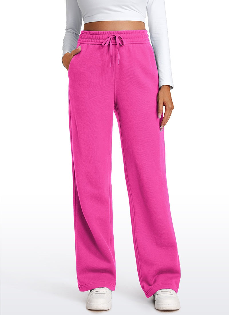 Fleece Lined Straight Leg Sweatpant 30''