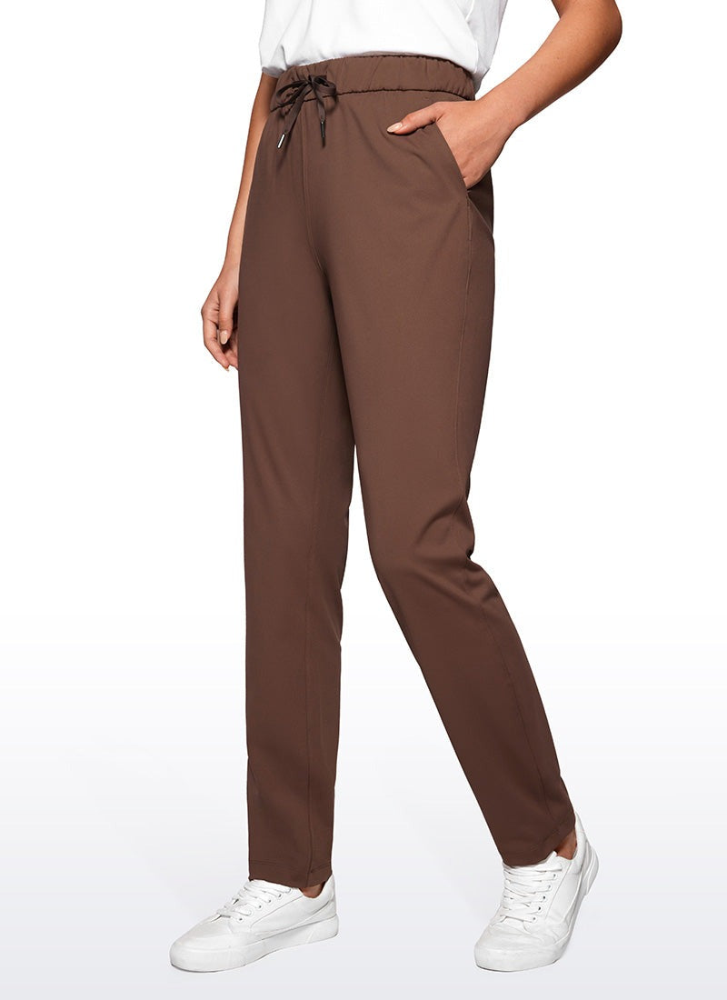 Stretch Drawstring Pocket Pant 31''