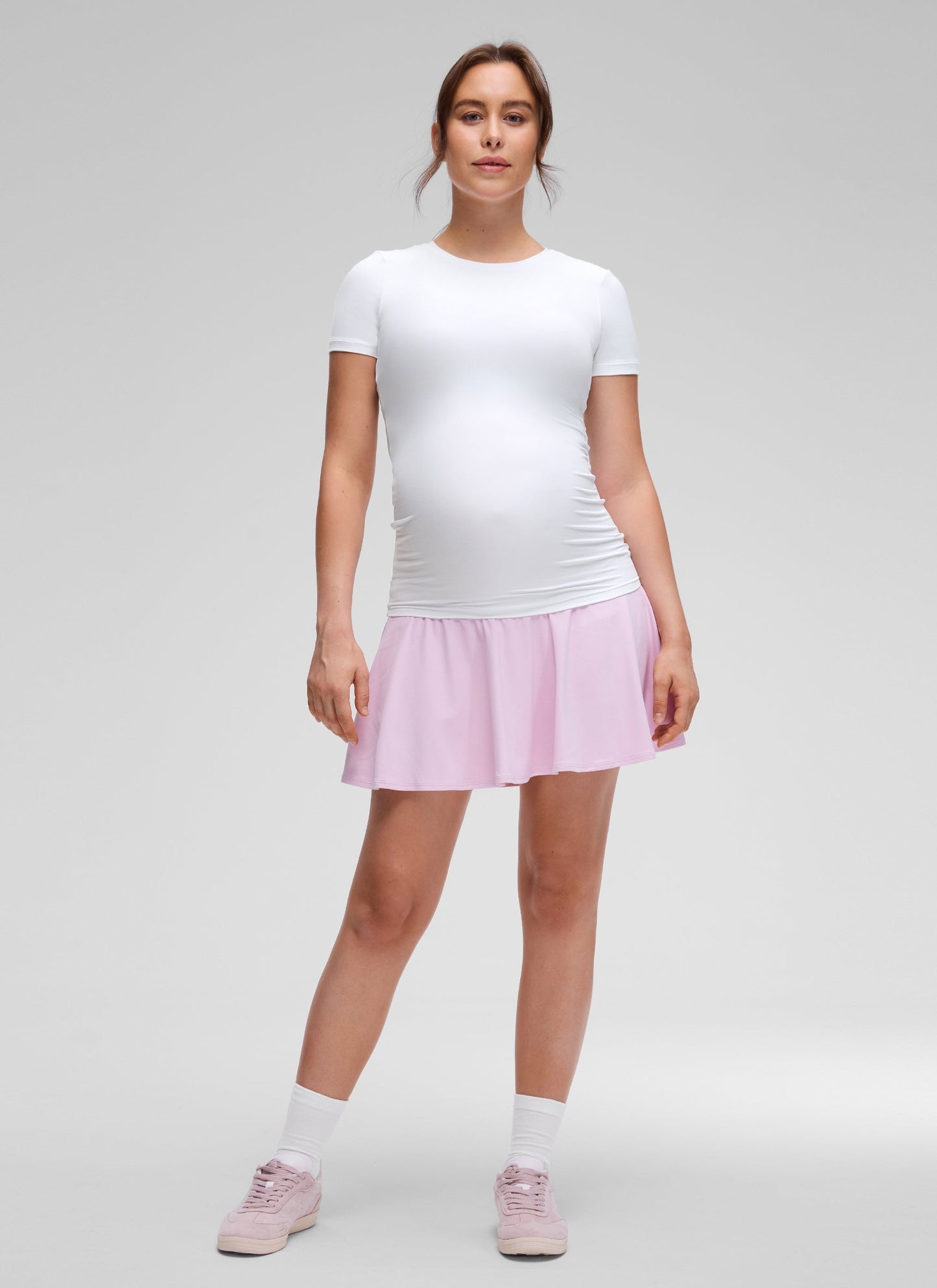 Softembrace Maternity Crew Neck Short Sleeve