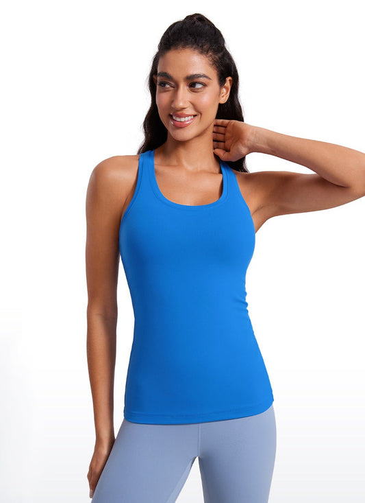 Butterluxe Racerback Hip Length Tank
