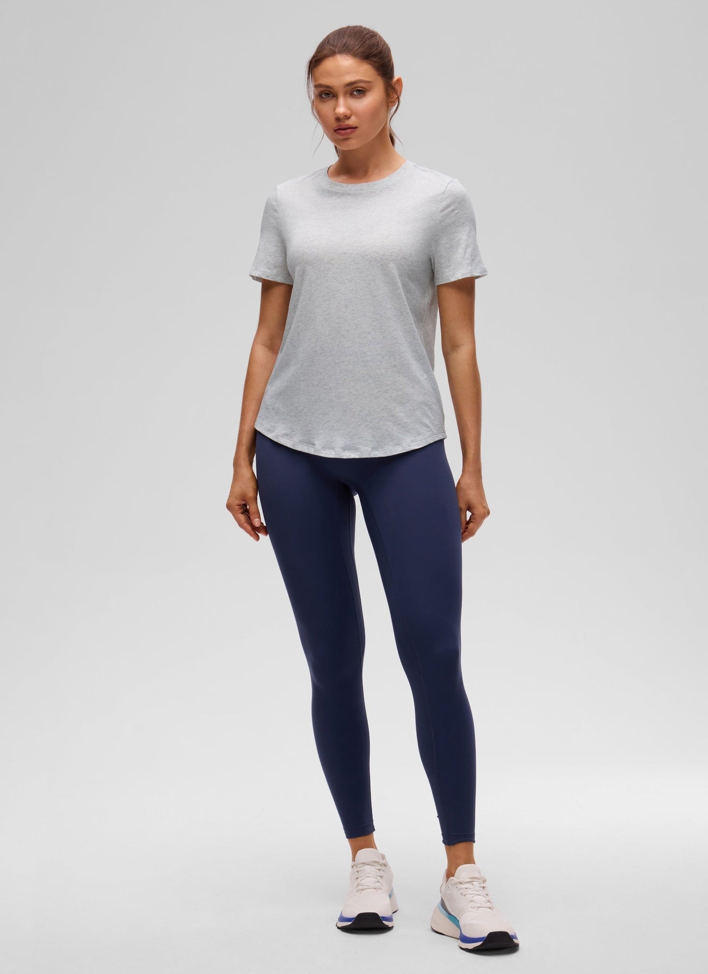 Pima Cotton Round Neck Short Sleeve