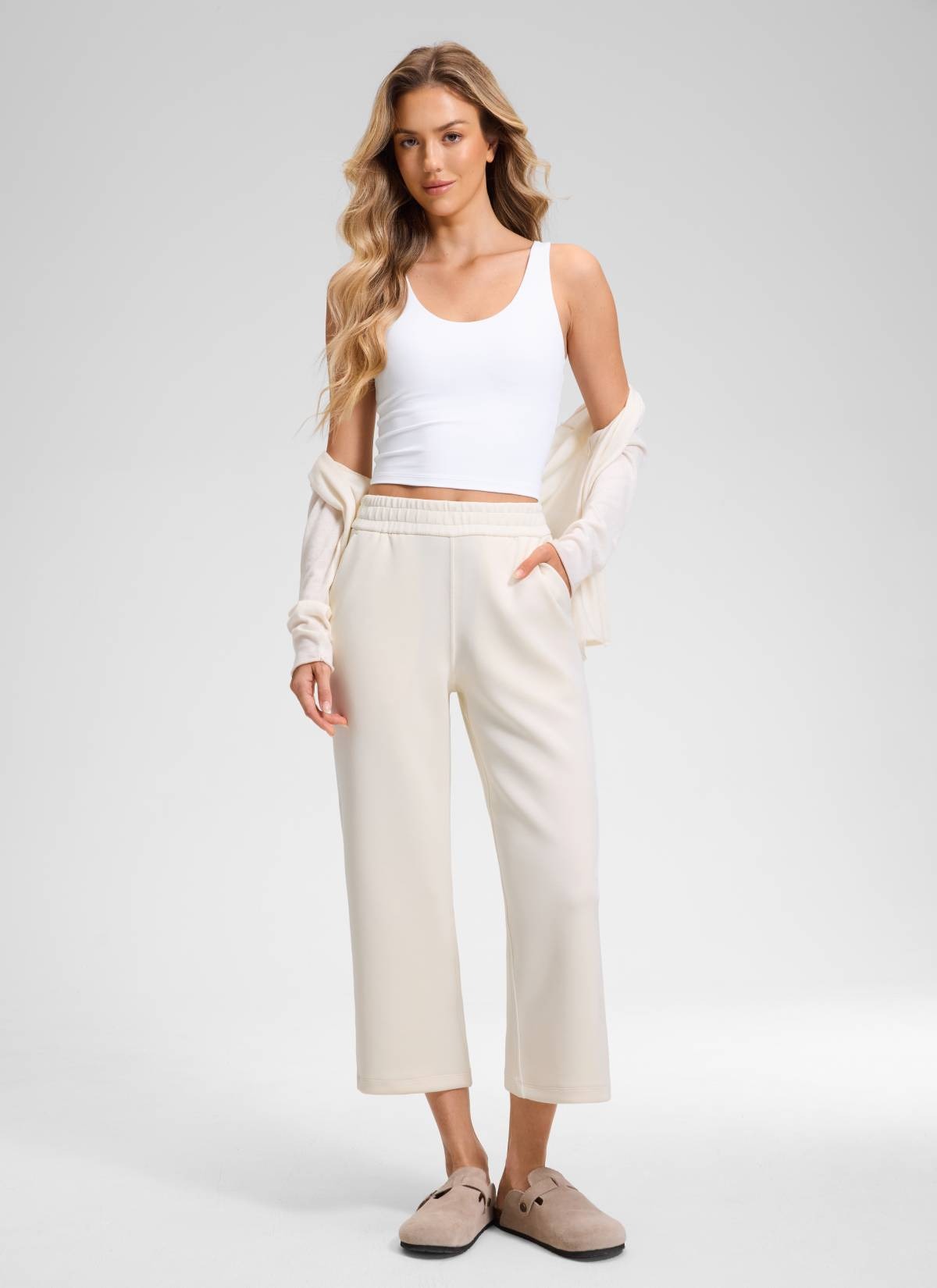 SoftAura Modal High Rise Pocket Sweatpant 24"