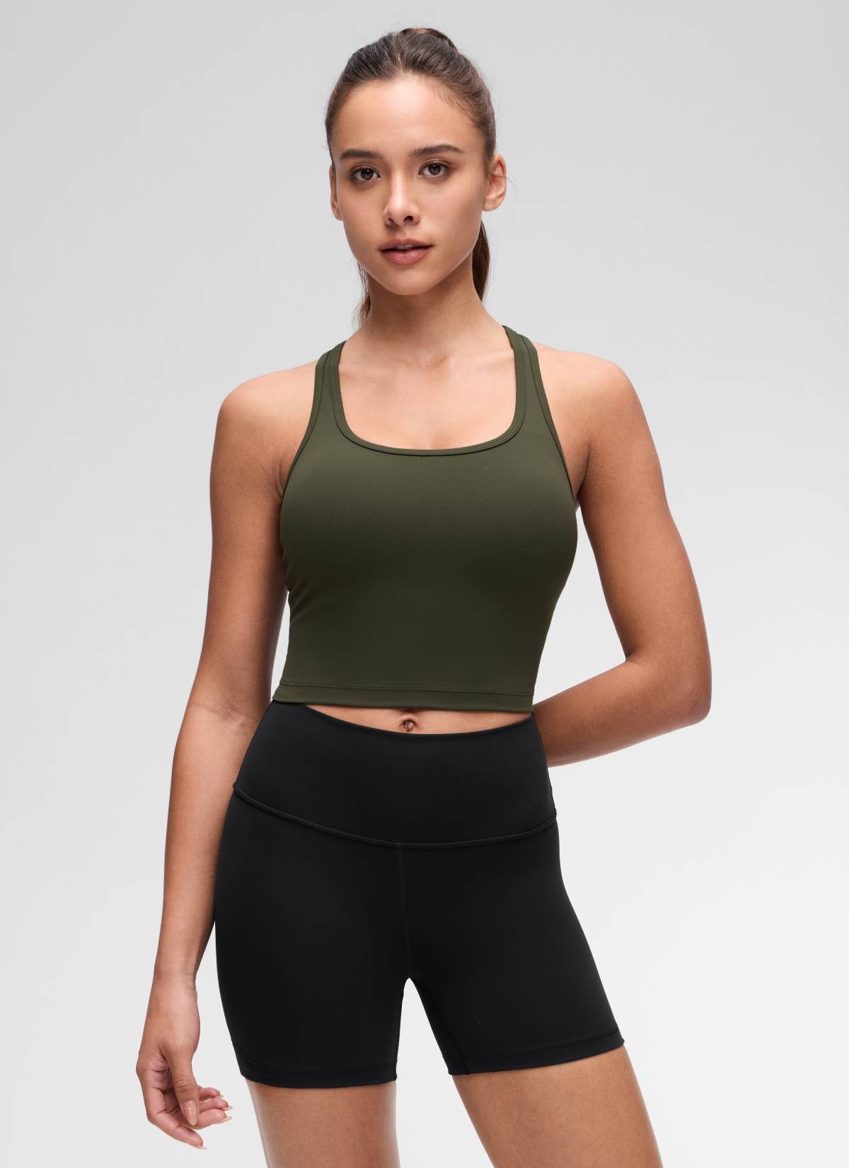 Butterluxe Racerback Built in Bra Tank