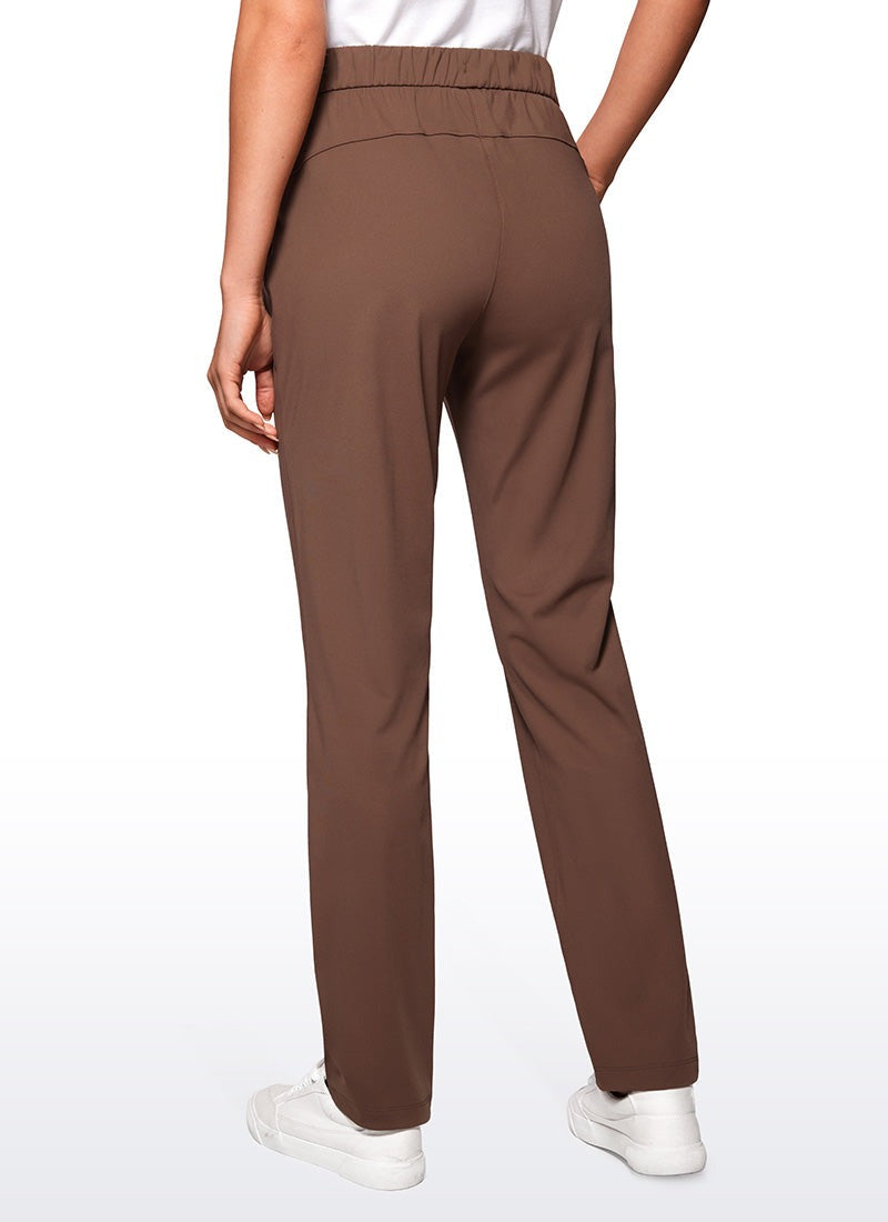 Stretch Drawstring Pocket Pant 31''