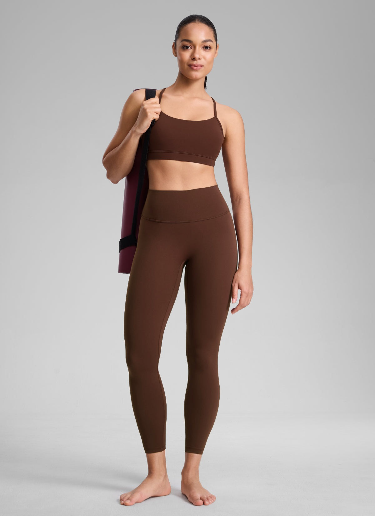 SculptAirTM No Front Seam Yoga Legging 25"