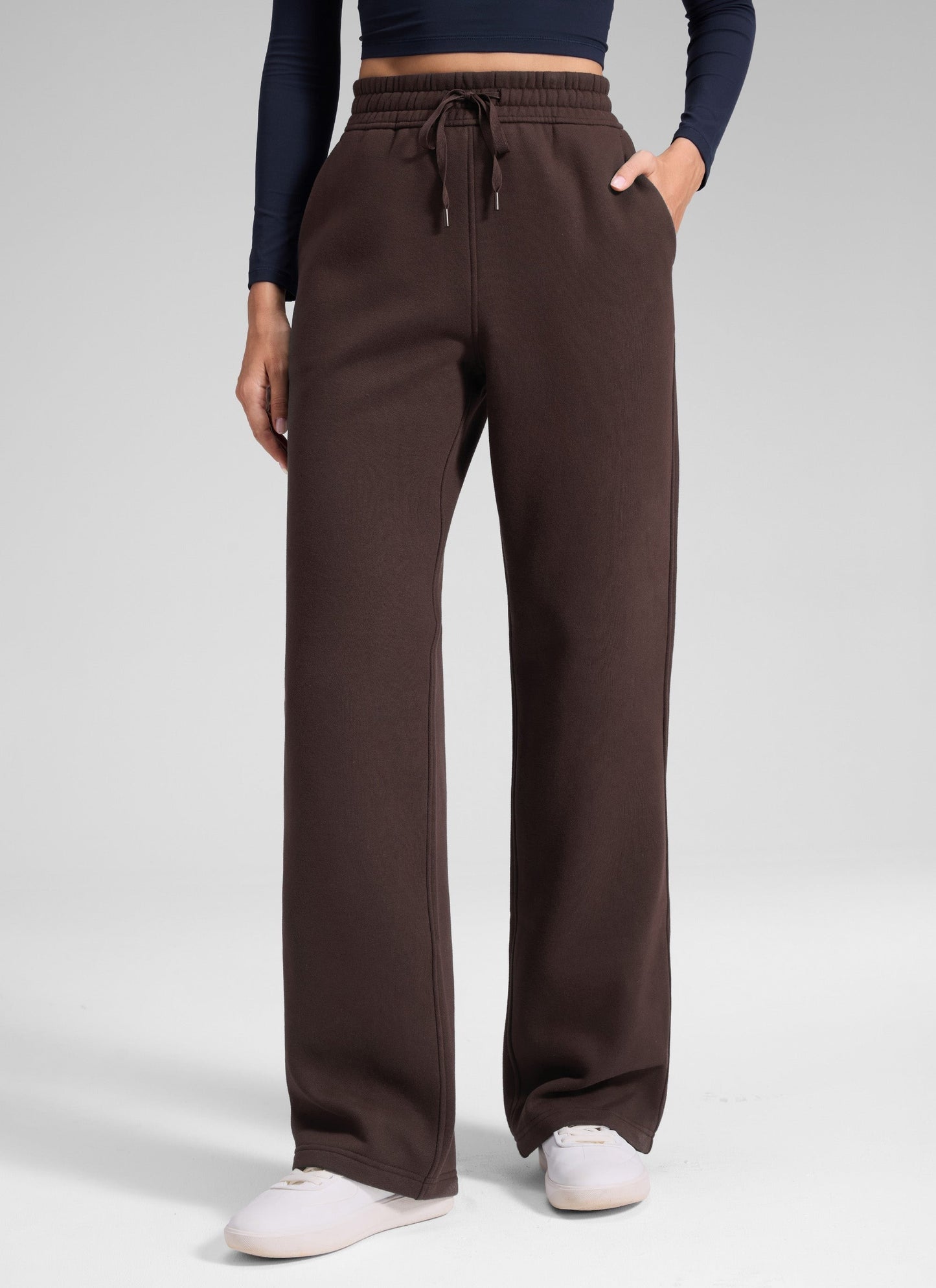 Fleece Straight Leg Lined Sweatpant 32''