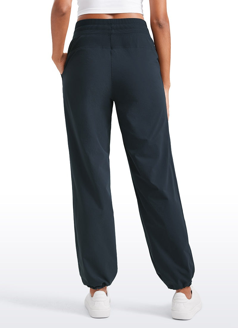 Strech Straight Leg High Rise Pant 30''