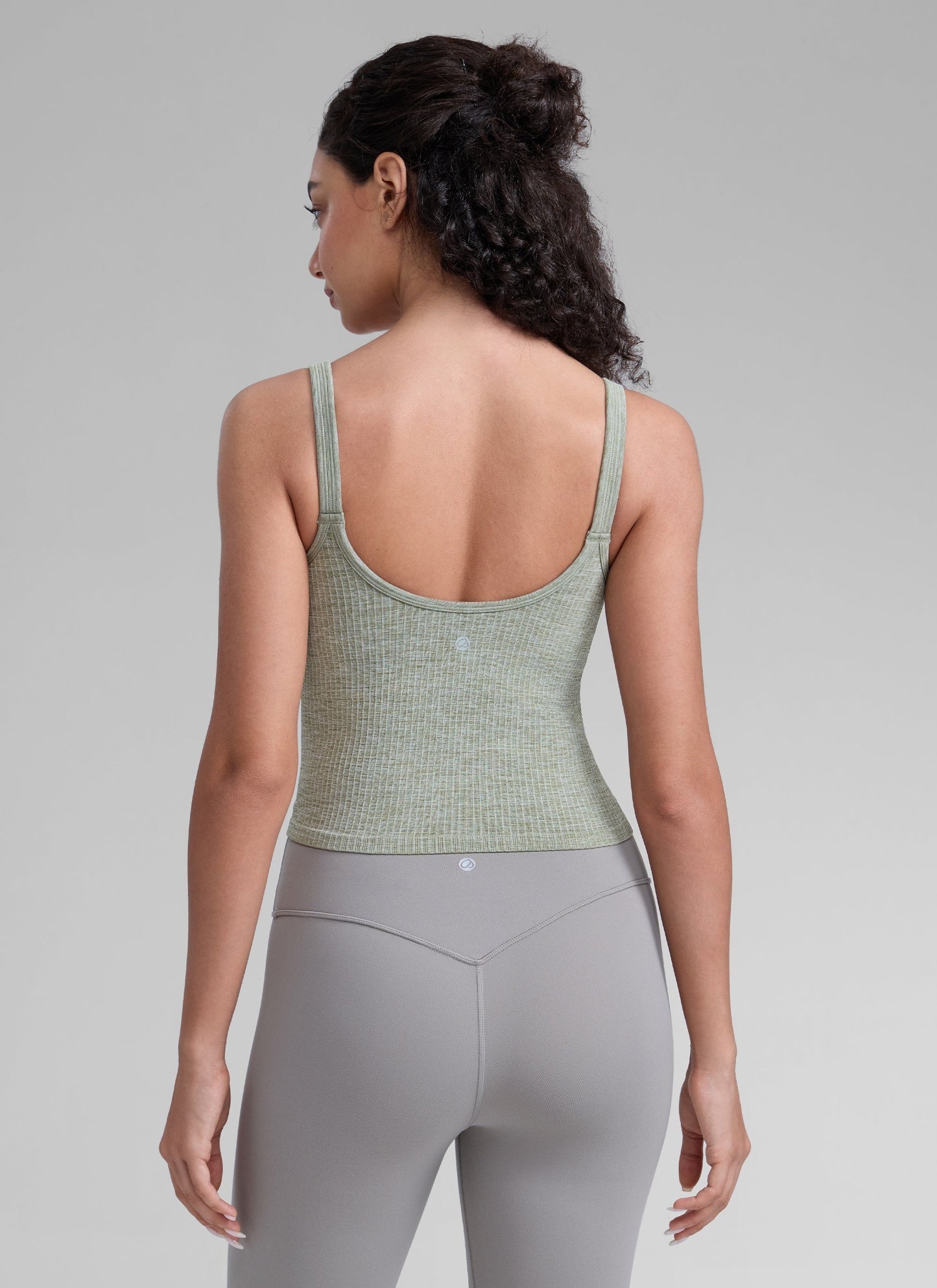 Seamless U Back Built in Bra Tank