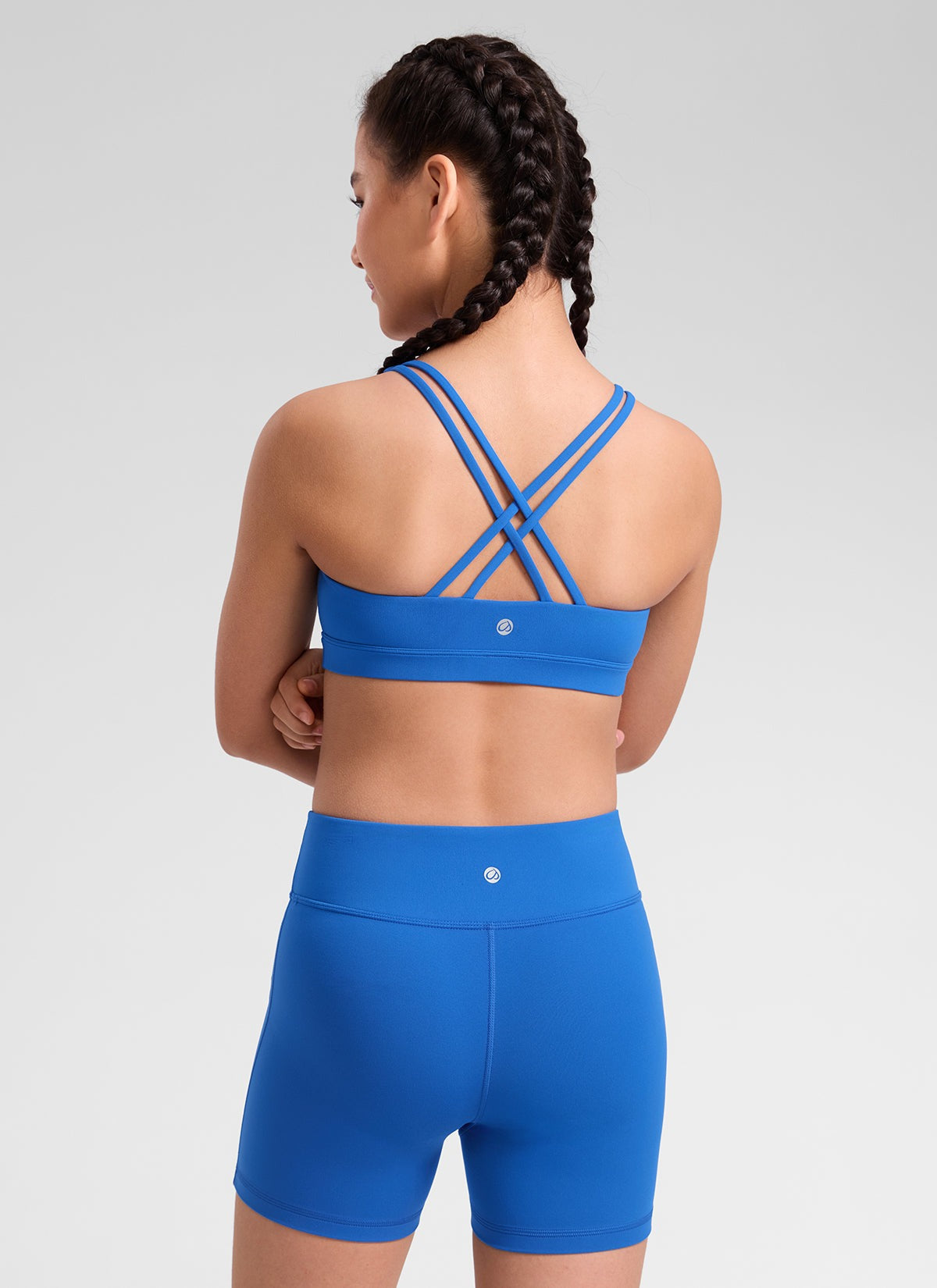Butterluxe Girls Sport Bra Strappy Back
