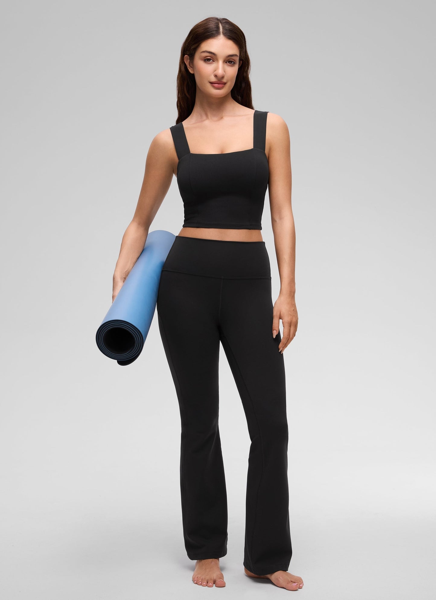 Butterluxe Wide Straps Built in Bra Tank