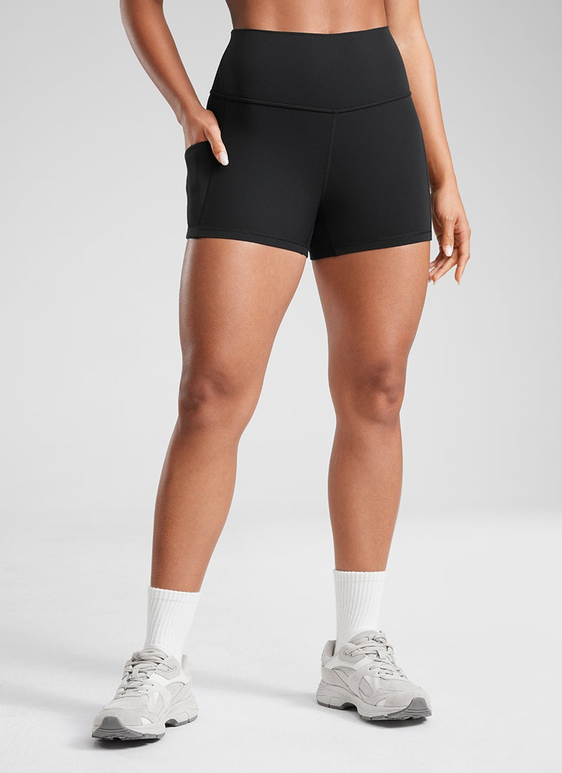 Butterluxe Pocket Yoga Shorts 3''