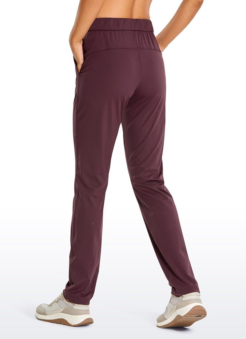 Stretch Drawstring Pocket Pant 31''