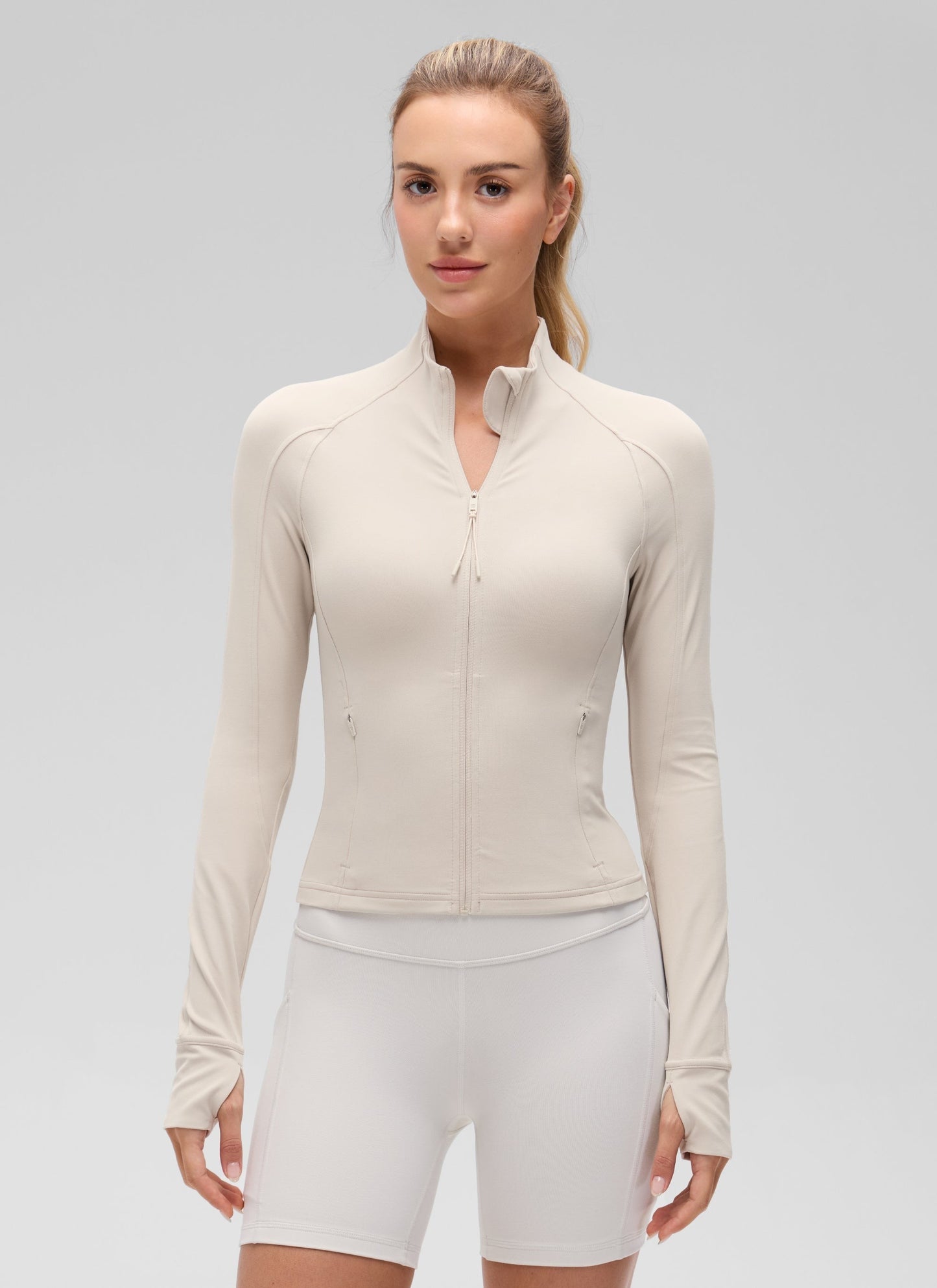 Butterluxe Waist Length Full Zip Jacket