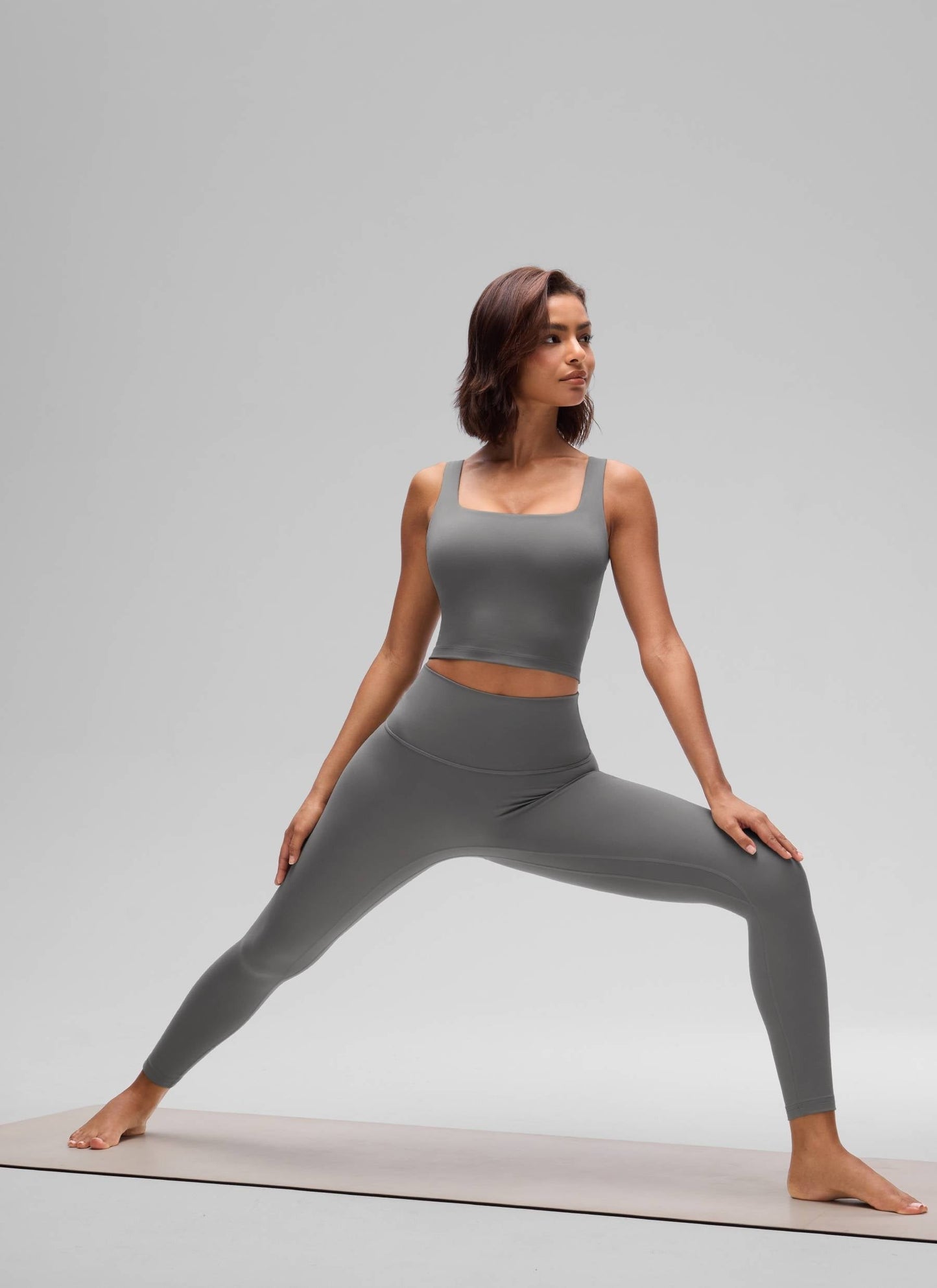 Butterluxe Square Neck Built in Bra Tank
