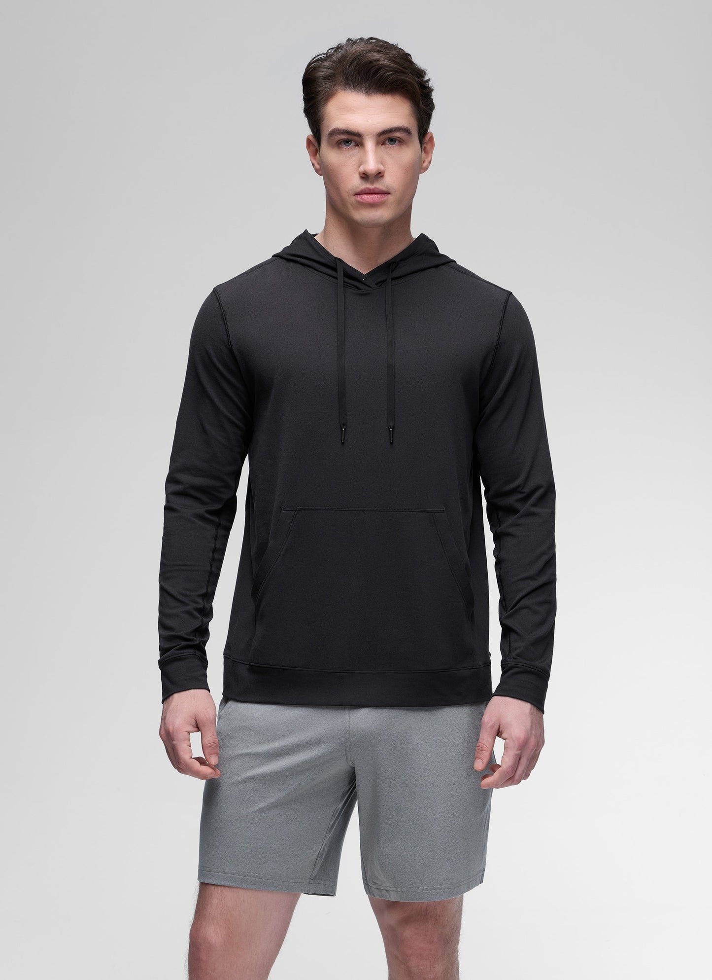 Cloud Jersey Pullover Hoodie Long Sleeve with Pocket