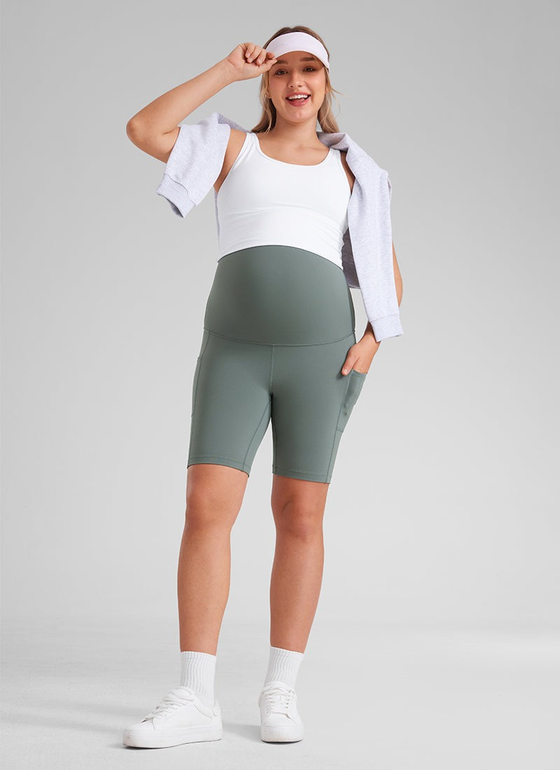 Butterluxe Maternity Pocket Shorts 8''