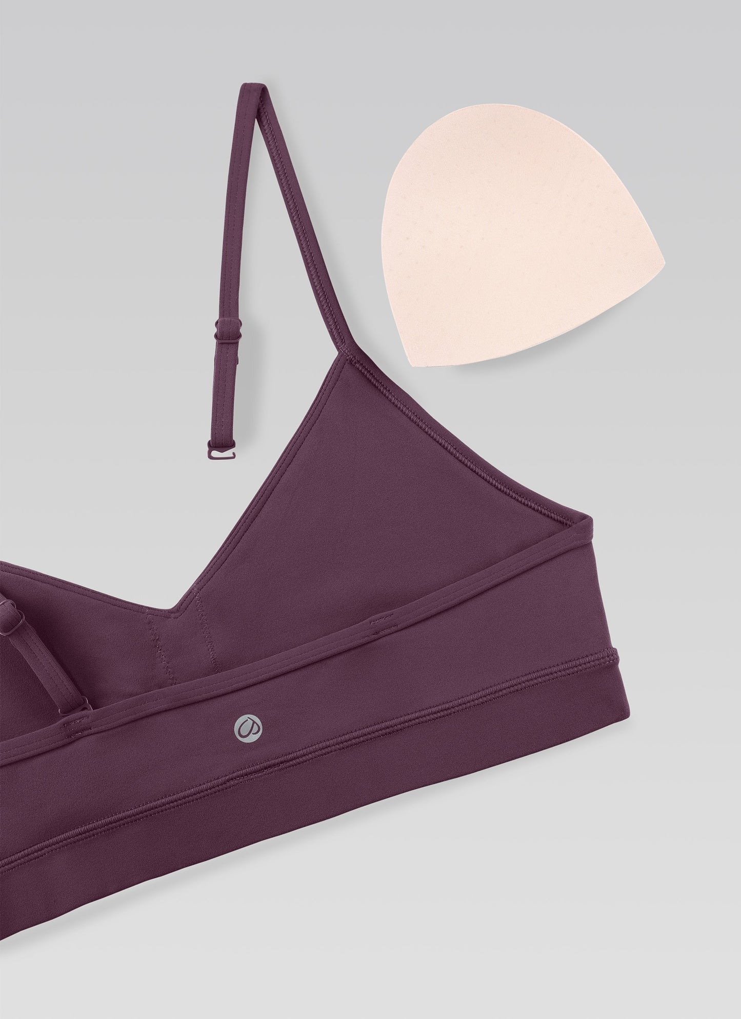 Butterluxe V Neck Spaghetti Strap Bra