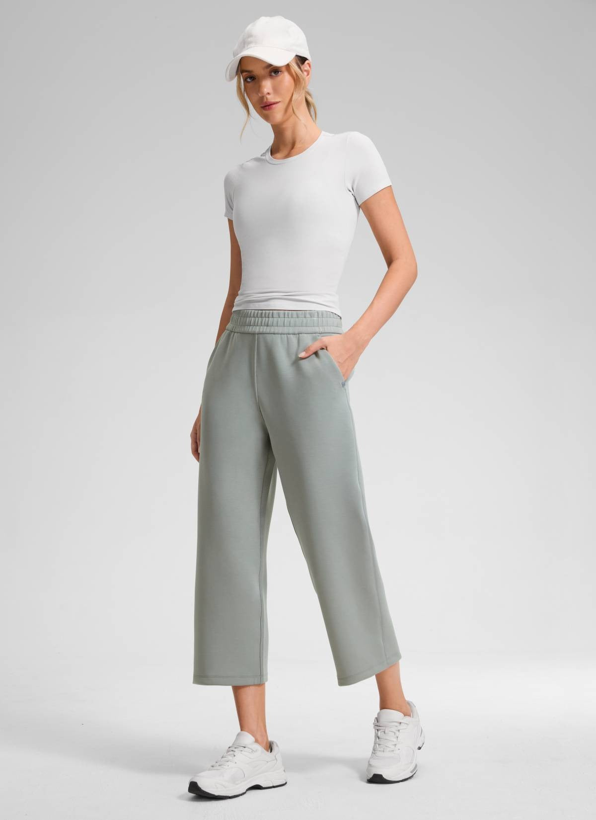 SoftAura Modal High Rise Pocket Sweatpant 24"