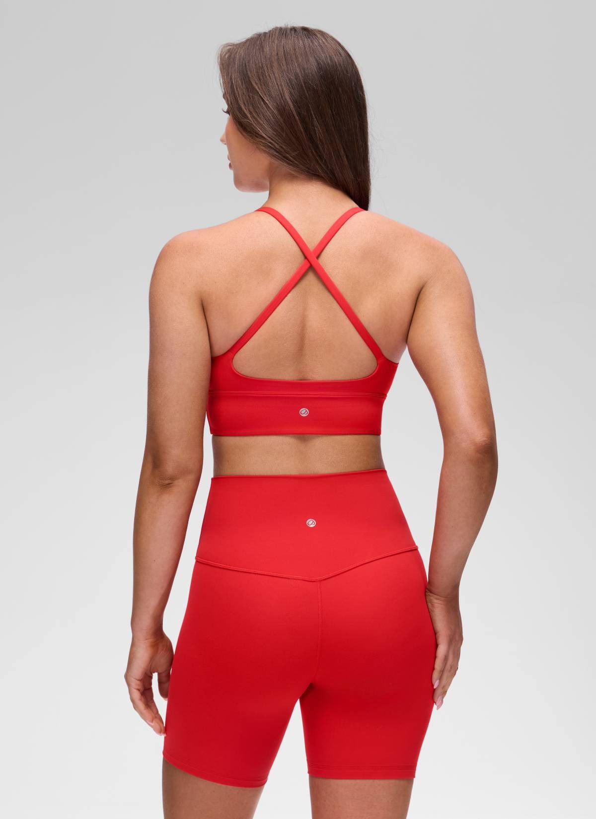 Butterluxe Cross Back Longline Sports Bra