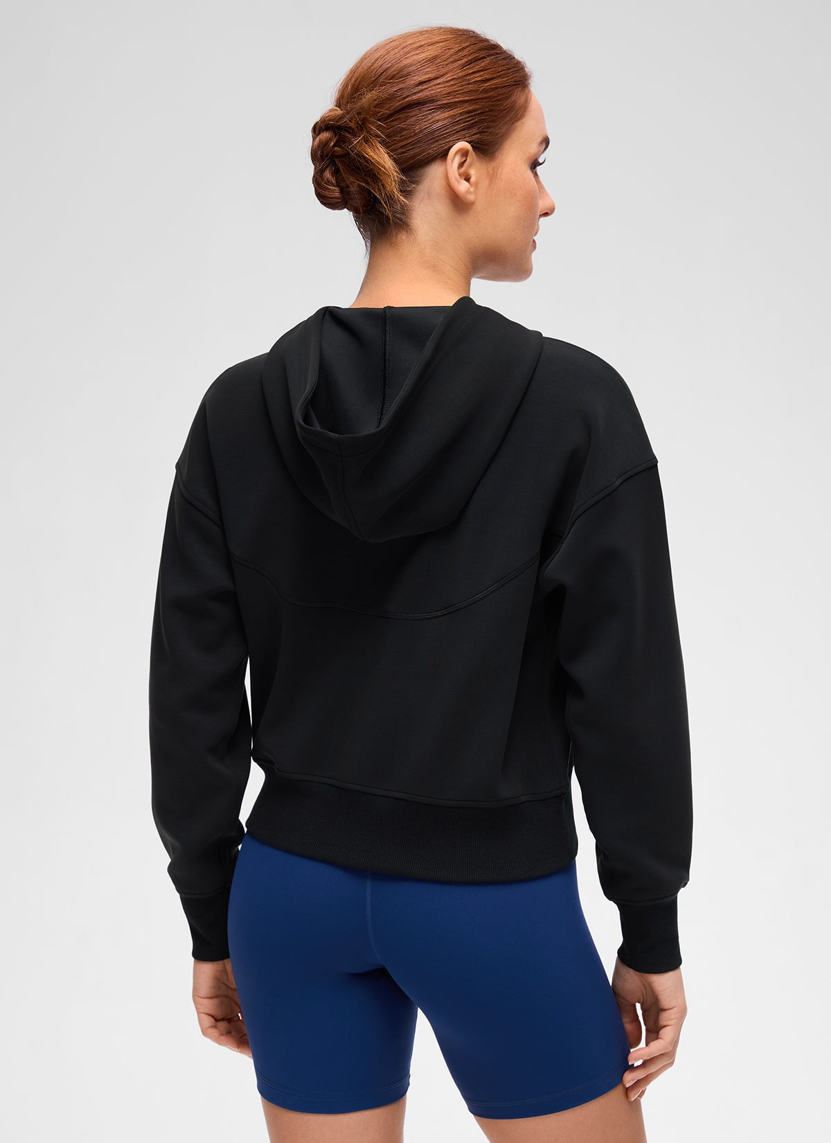 SoftAura Full Zip Waist Length Hoodie