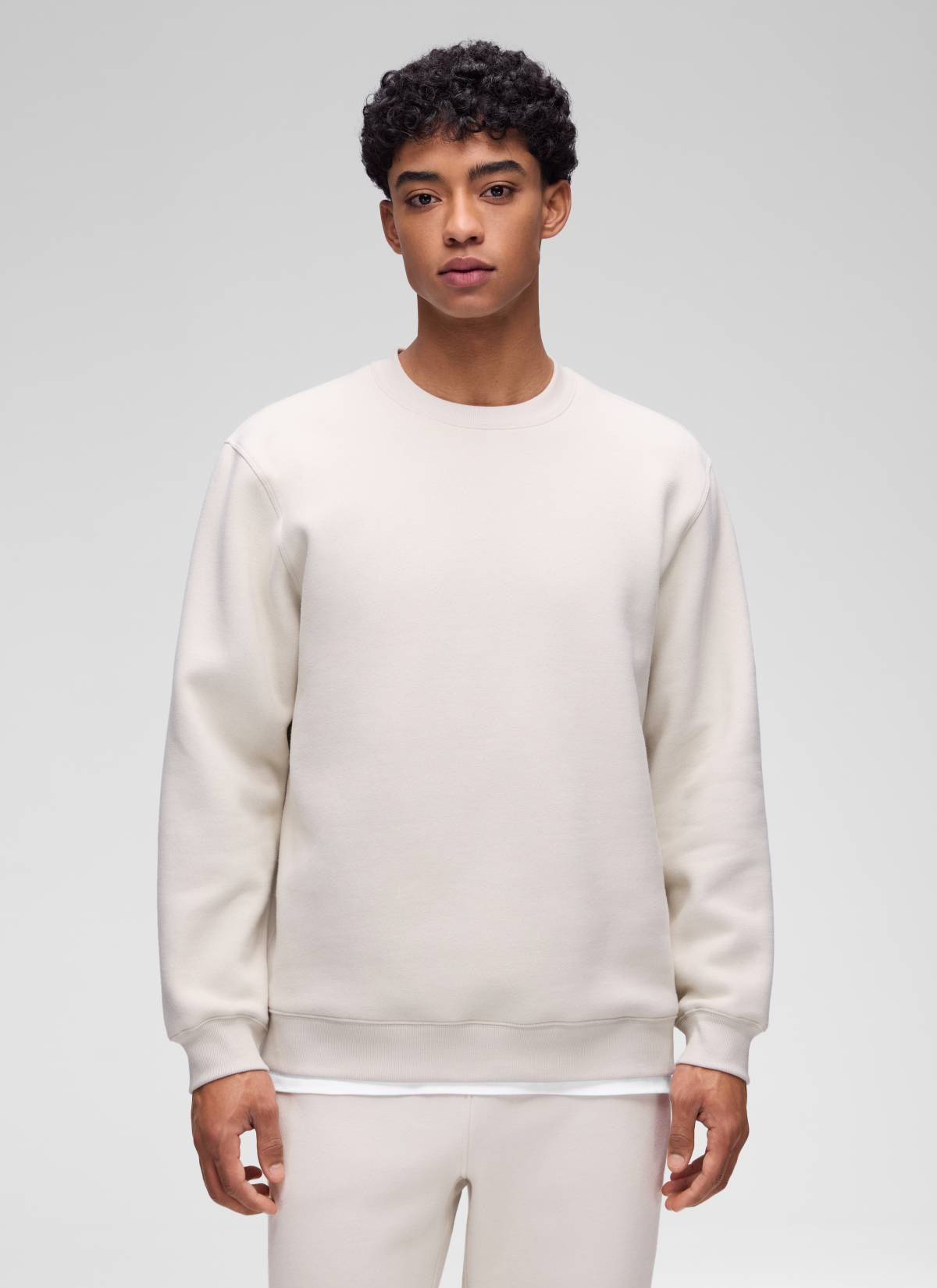 Fleece Lined Pullover Sweatshirt