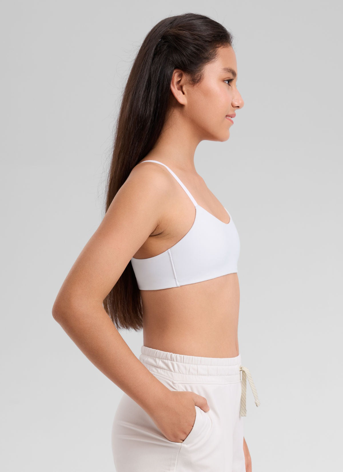 Girls Softhold Mold Adjustable Strap Bra